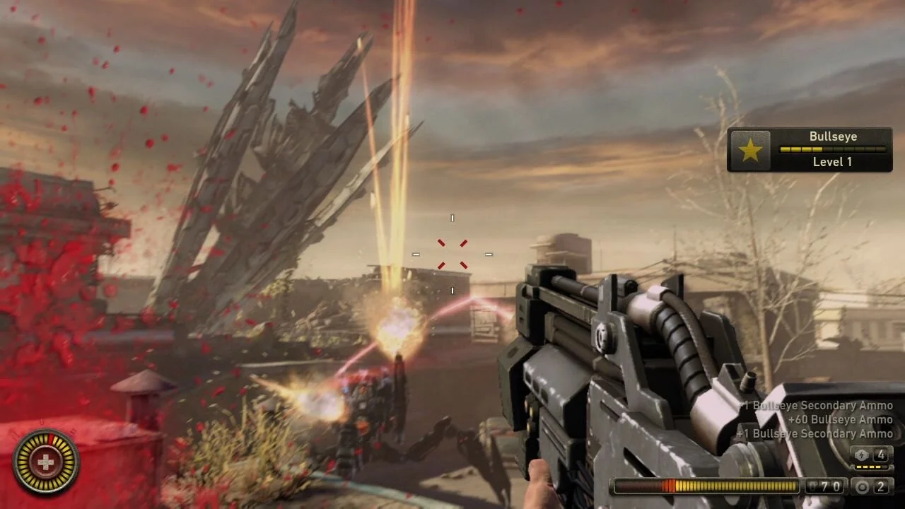  I started working on Resistance 3 as a game design intern during pre-production and continued throughout production until getting moved onto the Fuse Pre-Production team 