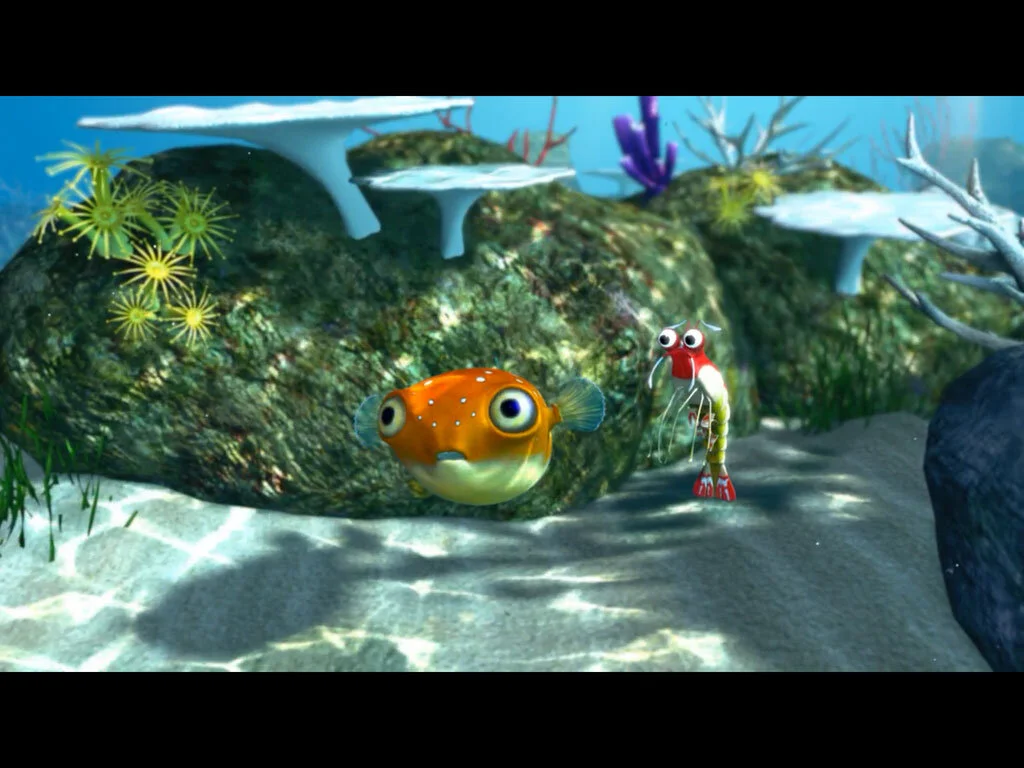  The game includes a sweet, non-verbal short story presented across 5 pre-rendered cutscenes by acclaimed animation director Andy Jones  