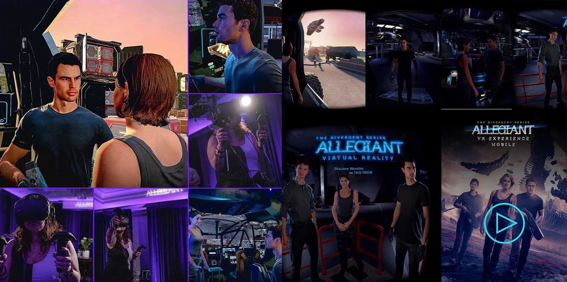  The marketing team showcased the roomscale VR experience at various press junkets  