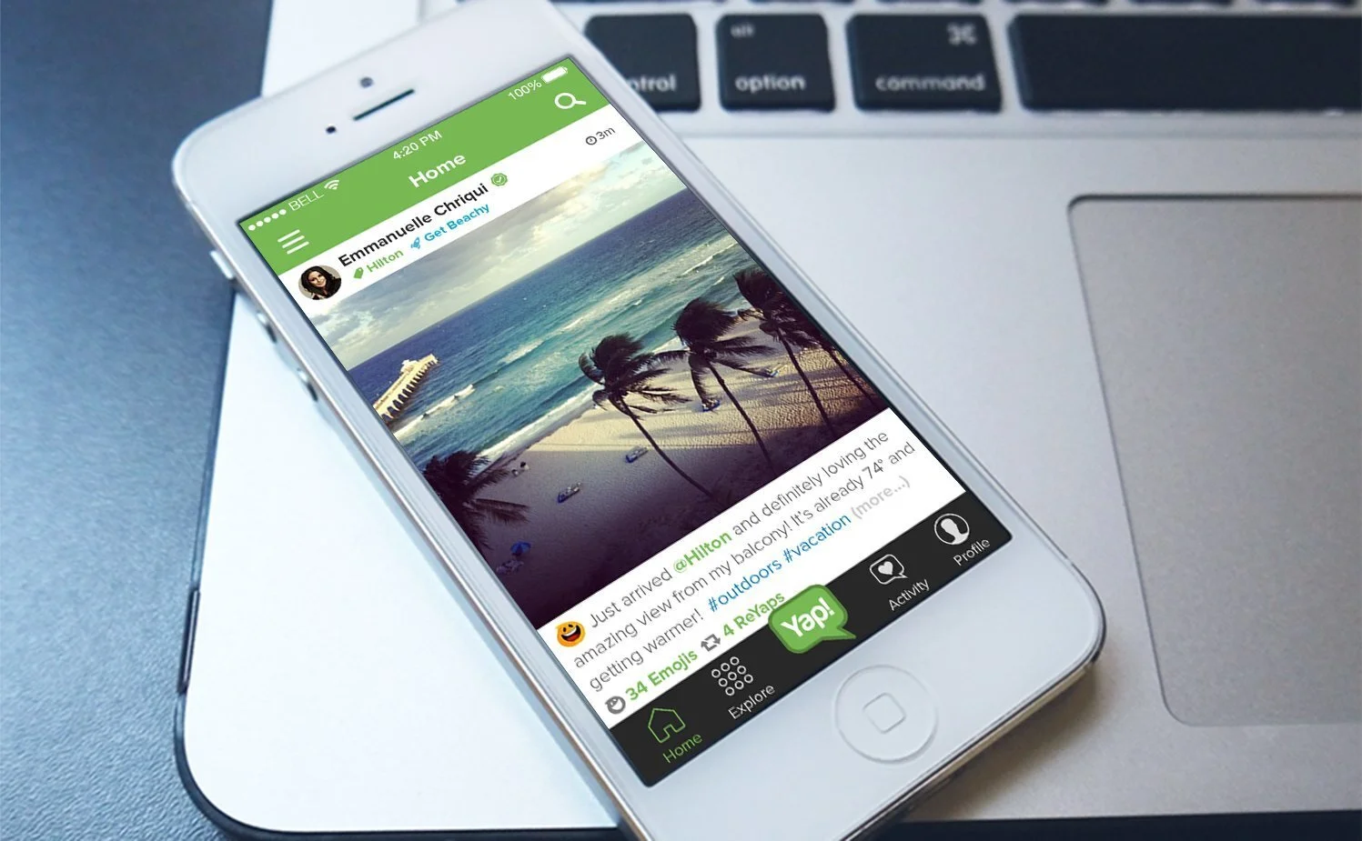   YAPPEM  -  12 / 2013    frontend and backend production, design and management for a social platform that rewarded users for reviewing products, brands, businesses and commenting on other users’ reviews 