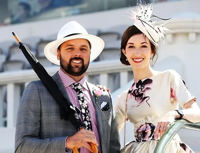 Normally seen around the farm in Hi-vis and Hard Yaka, @marcus.dornauf has shocked us all by winning the men's Fashions on the Field at the Launceston Cup! 
#smart #racewear #fashion #fashionable #Hillwoodberries #launcestoncup2020 #fotf2020