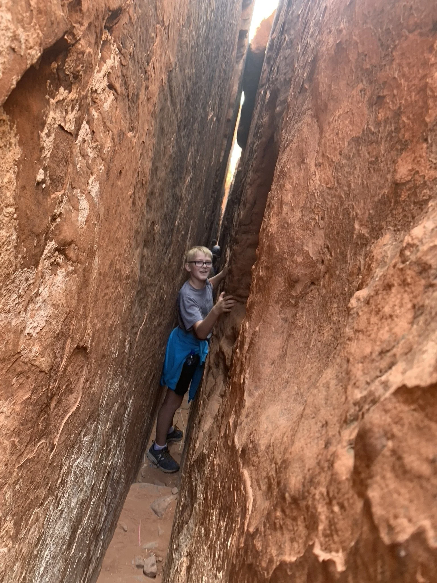 Slot canyons near St. George