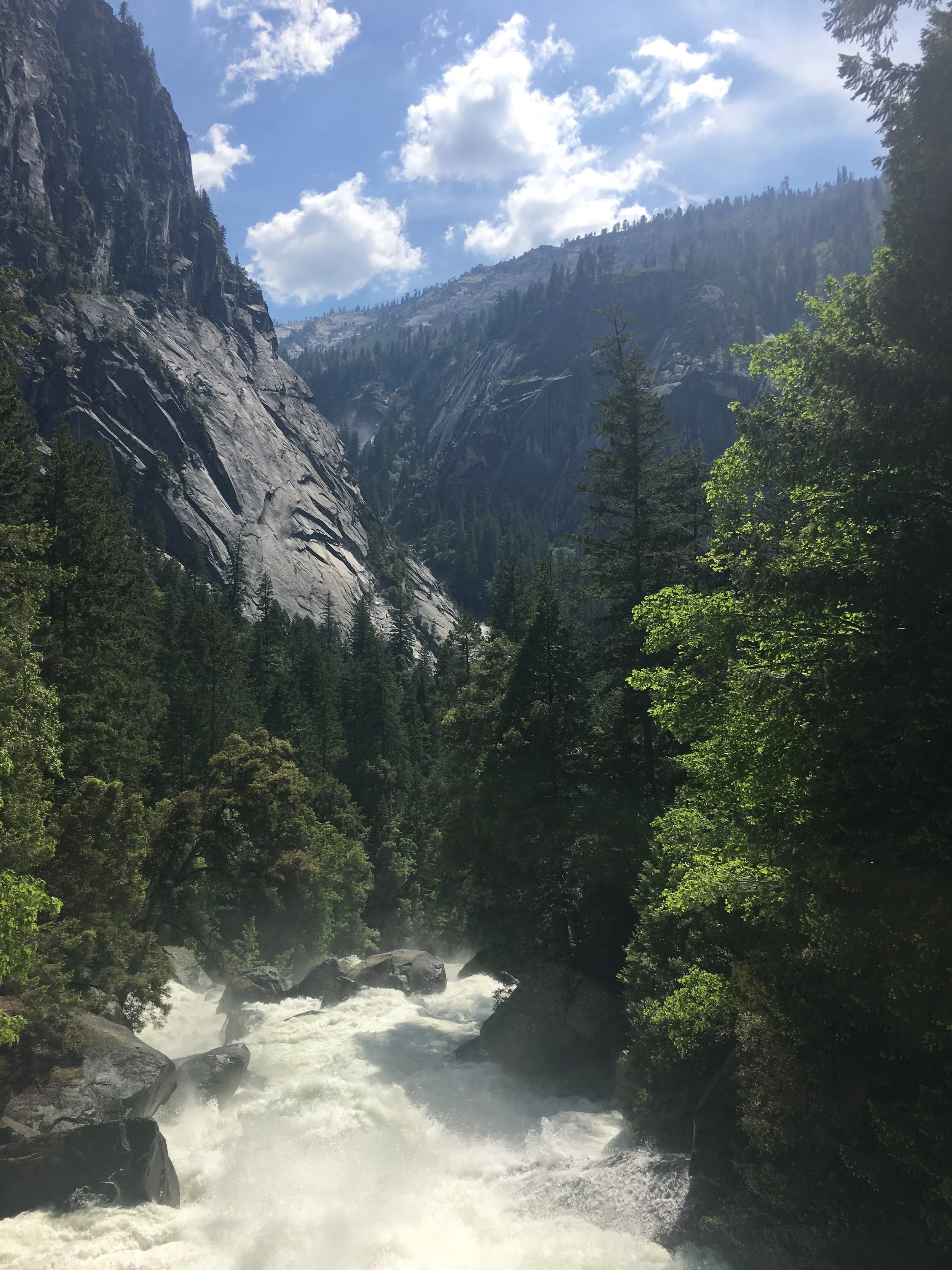 Top of Illiouette Falls. This whole trail is incredible!