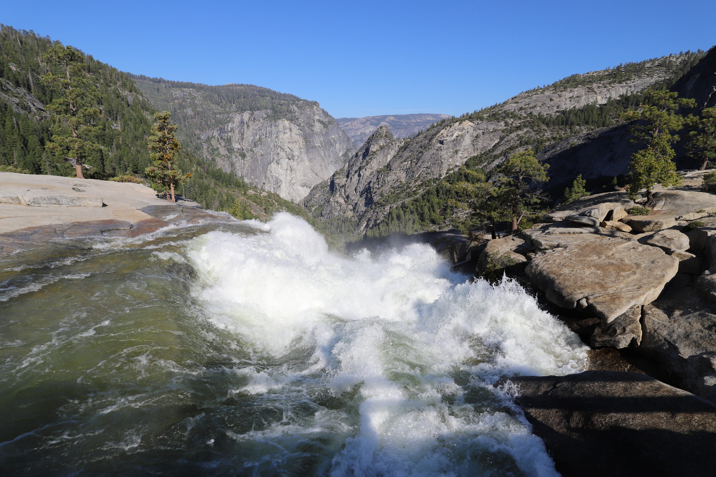Top of Nevada Falls