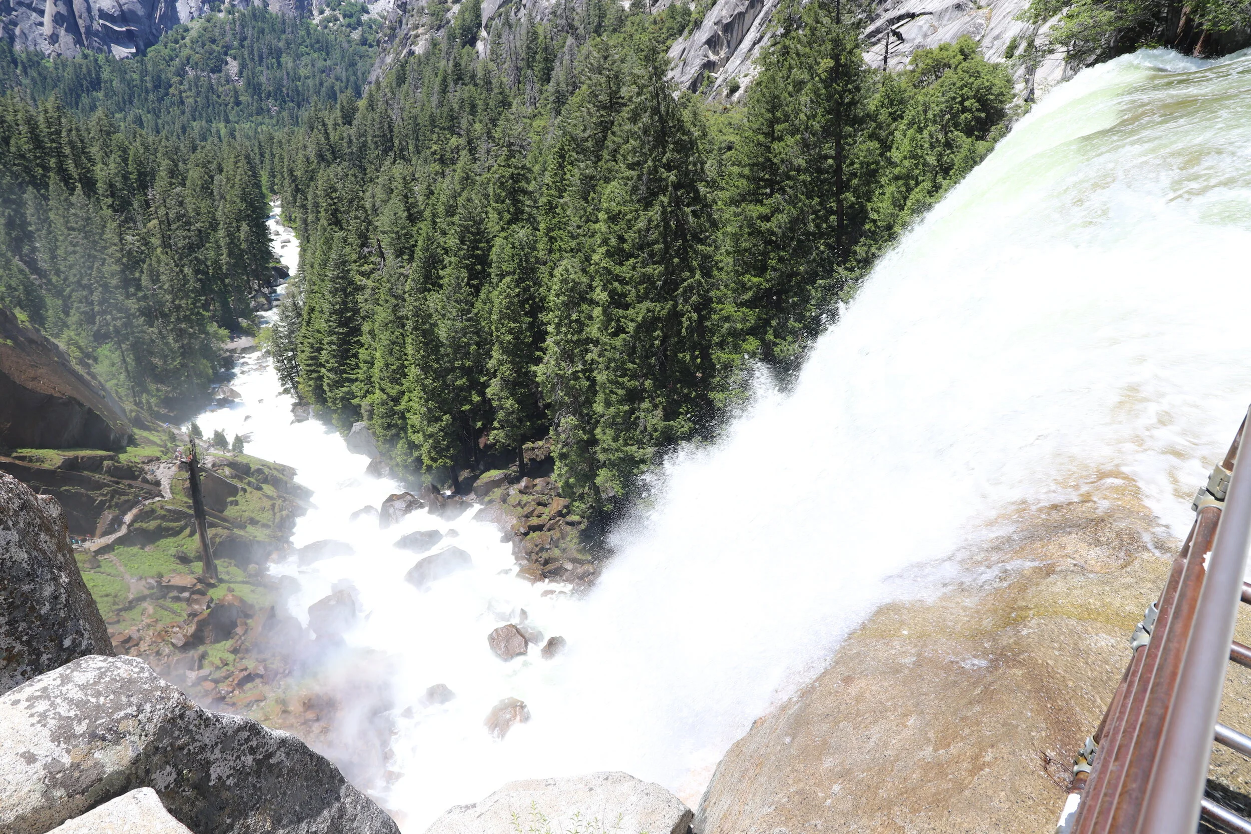 Top of Vernal Falls