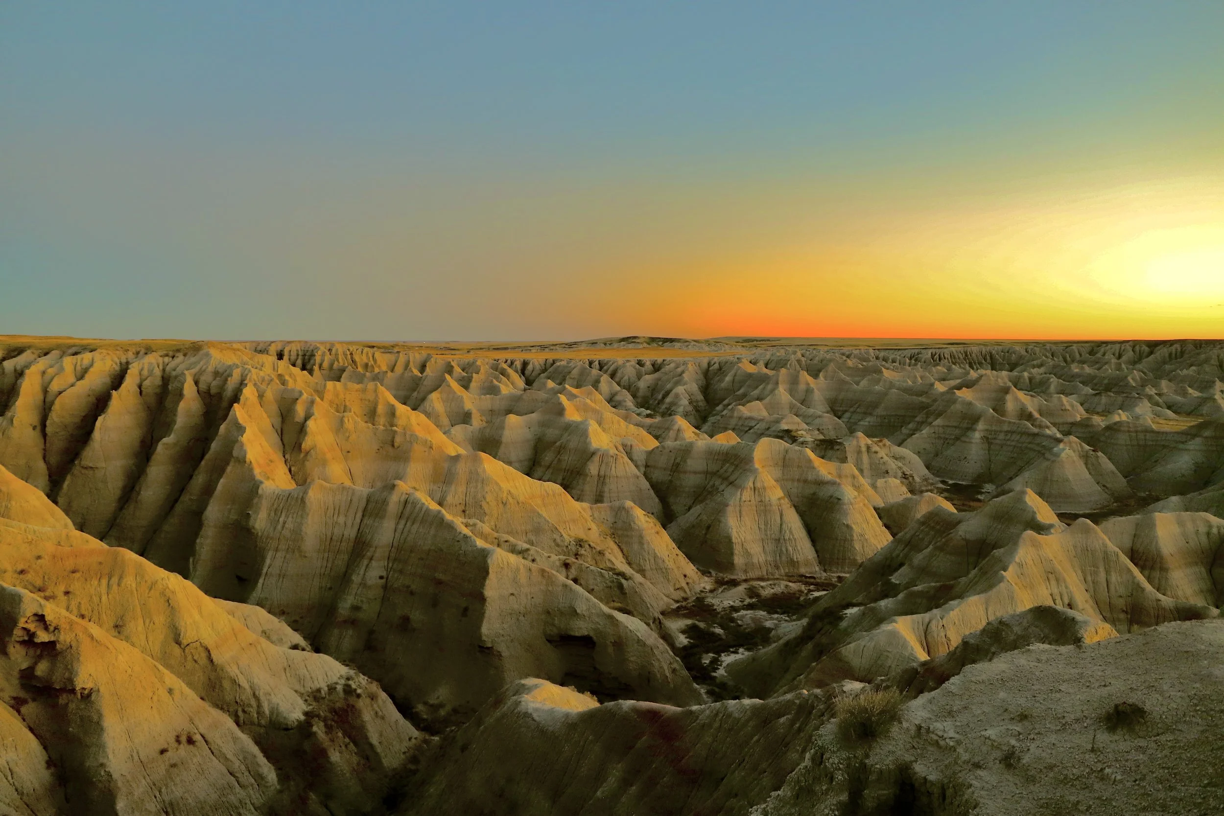 Traveling Through Badlands National Park