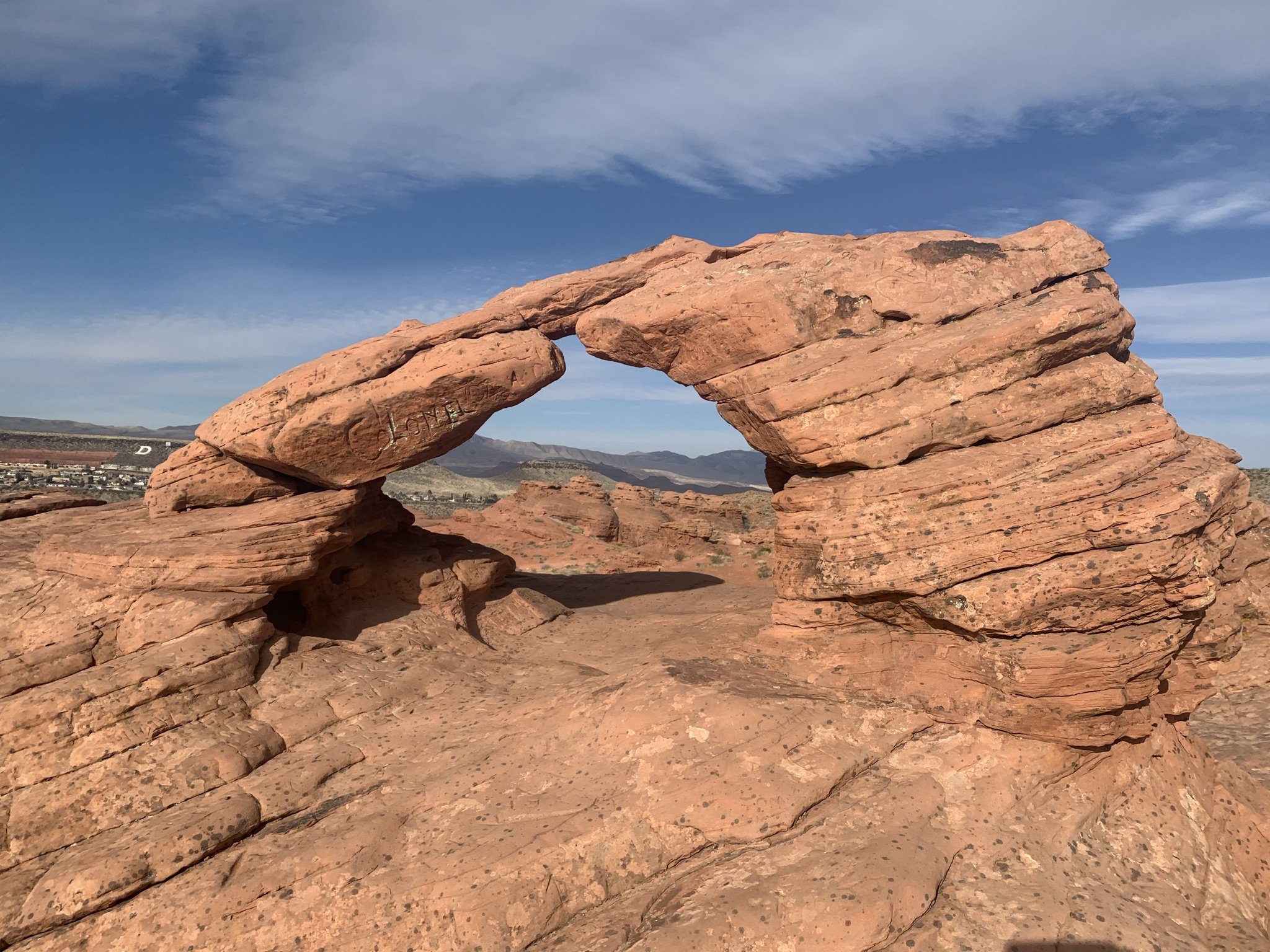 Playing at Pioneer Park in St. George, UT