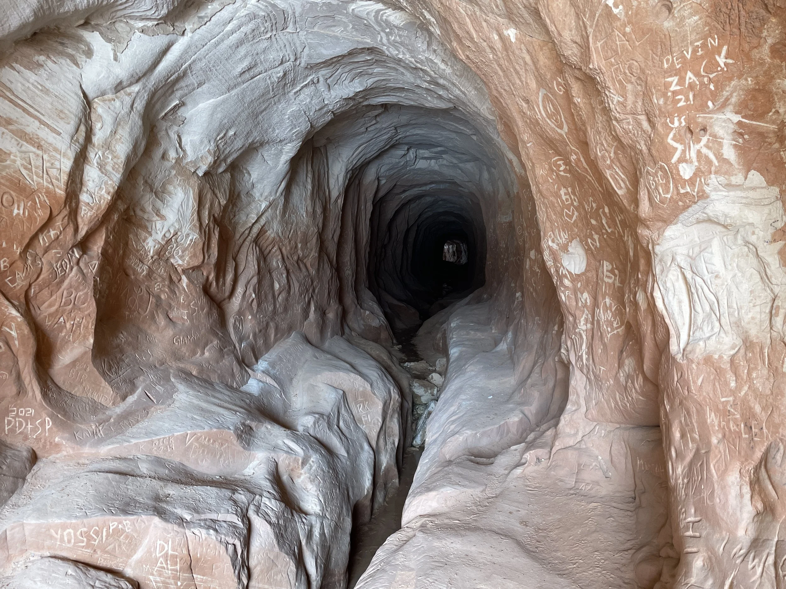 Belly of the Dragon is a water culvert