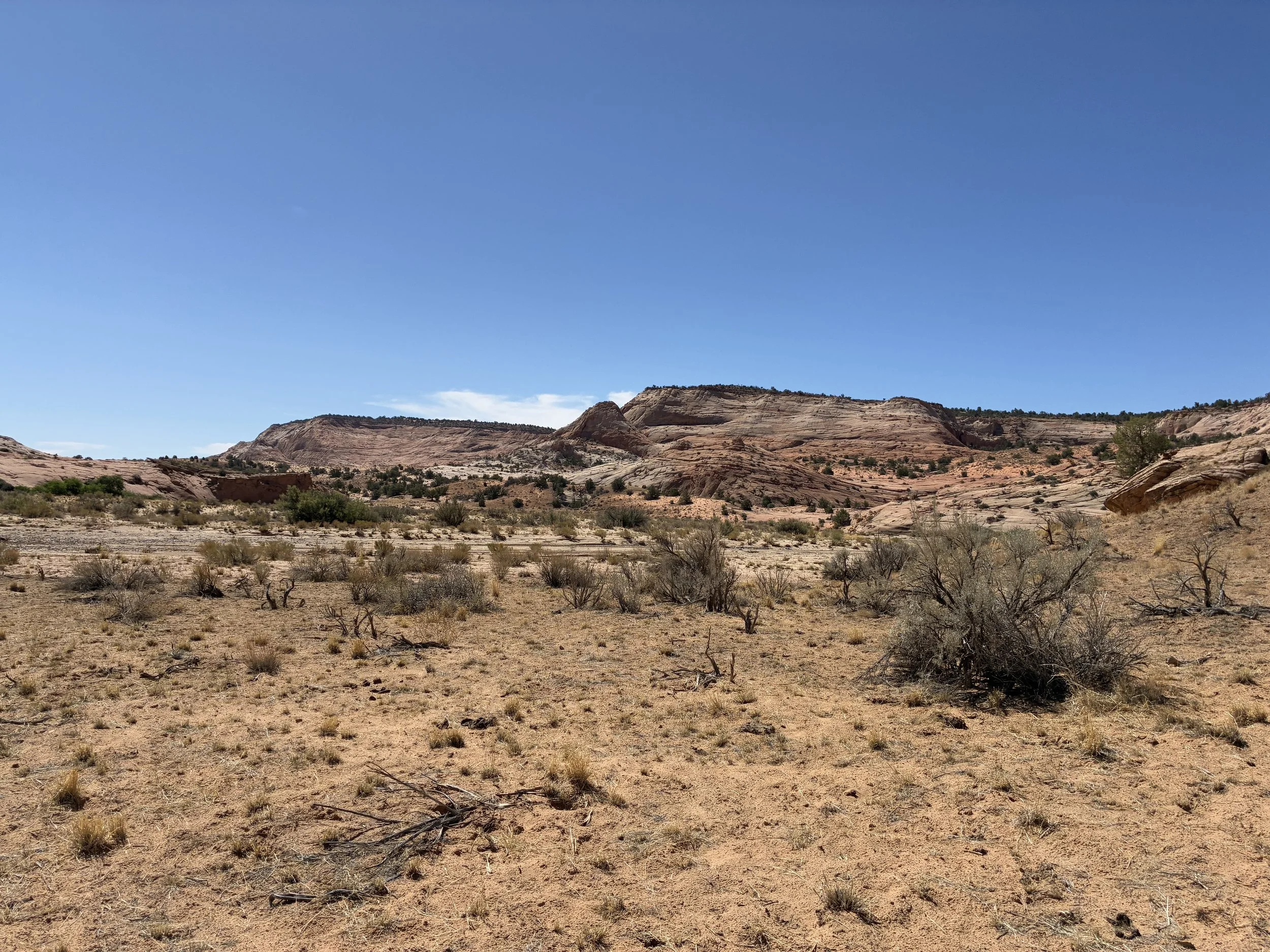 Where is the entrance to Zebra Slot Canyon?