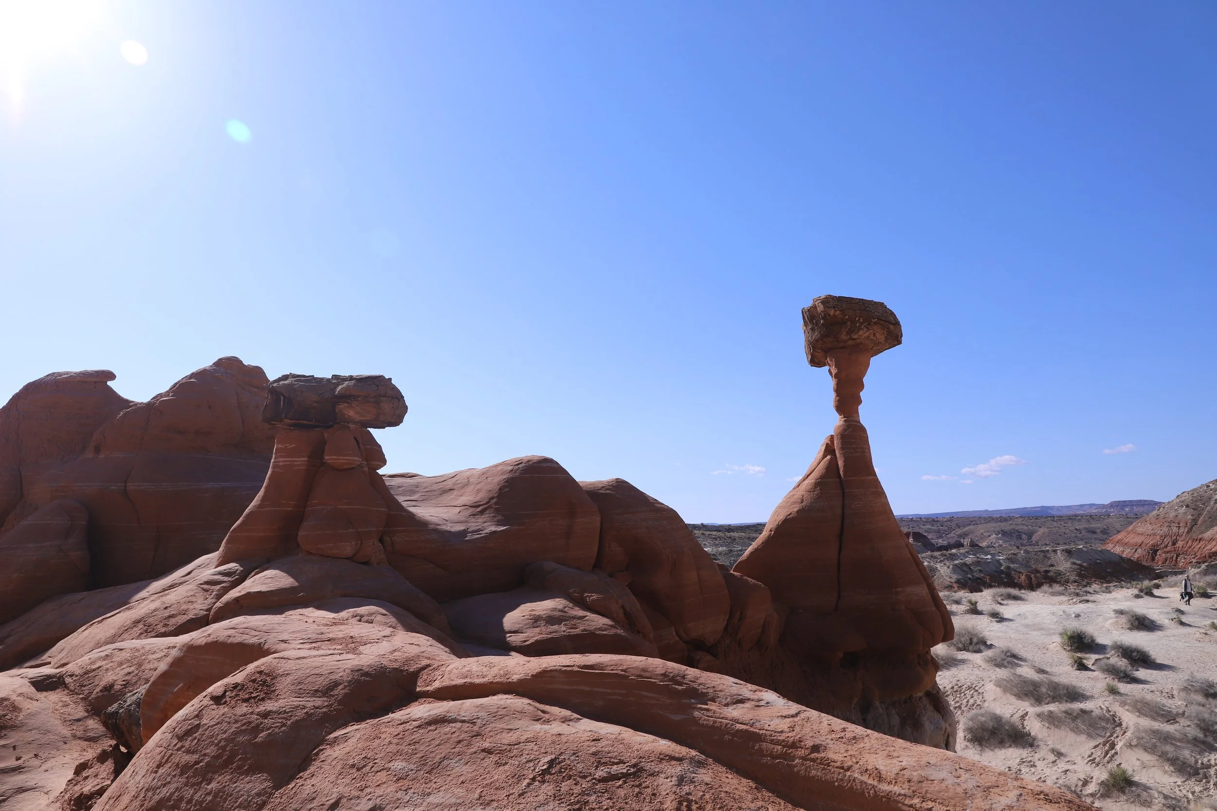 Toadstool Hoodoos - secret hikes from Kanab