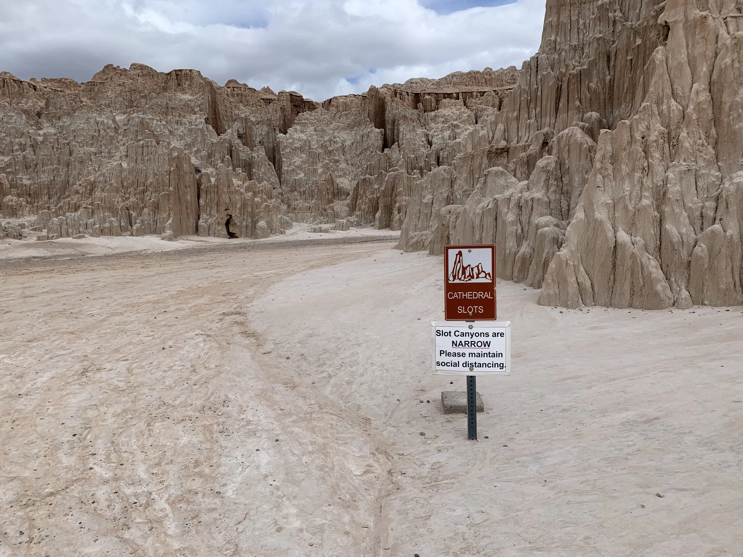 Cathedral Cave Slot Canyon Social Distancing