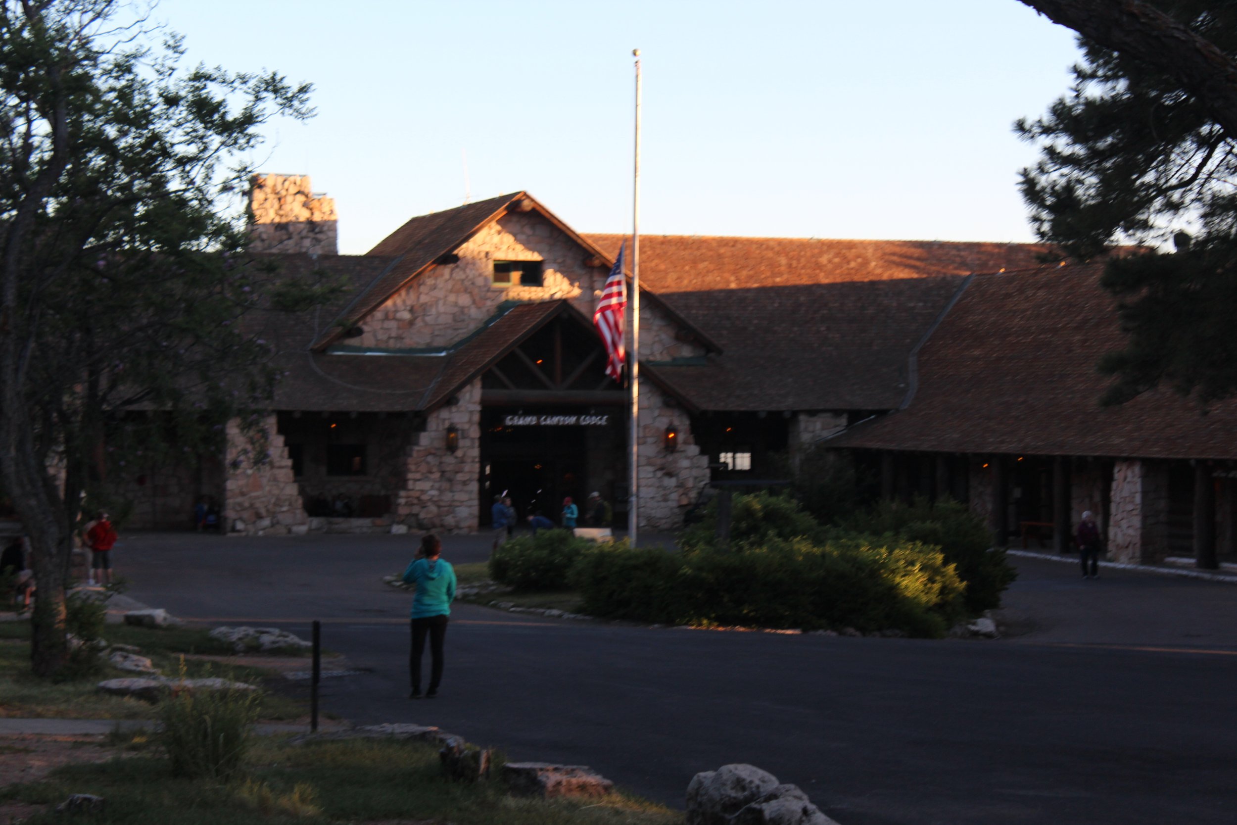 Grand Canyon North Rim Lodge before fire