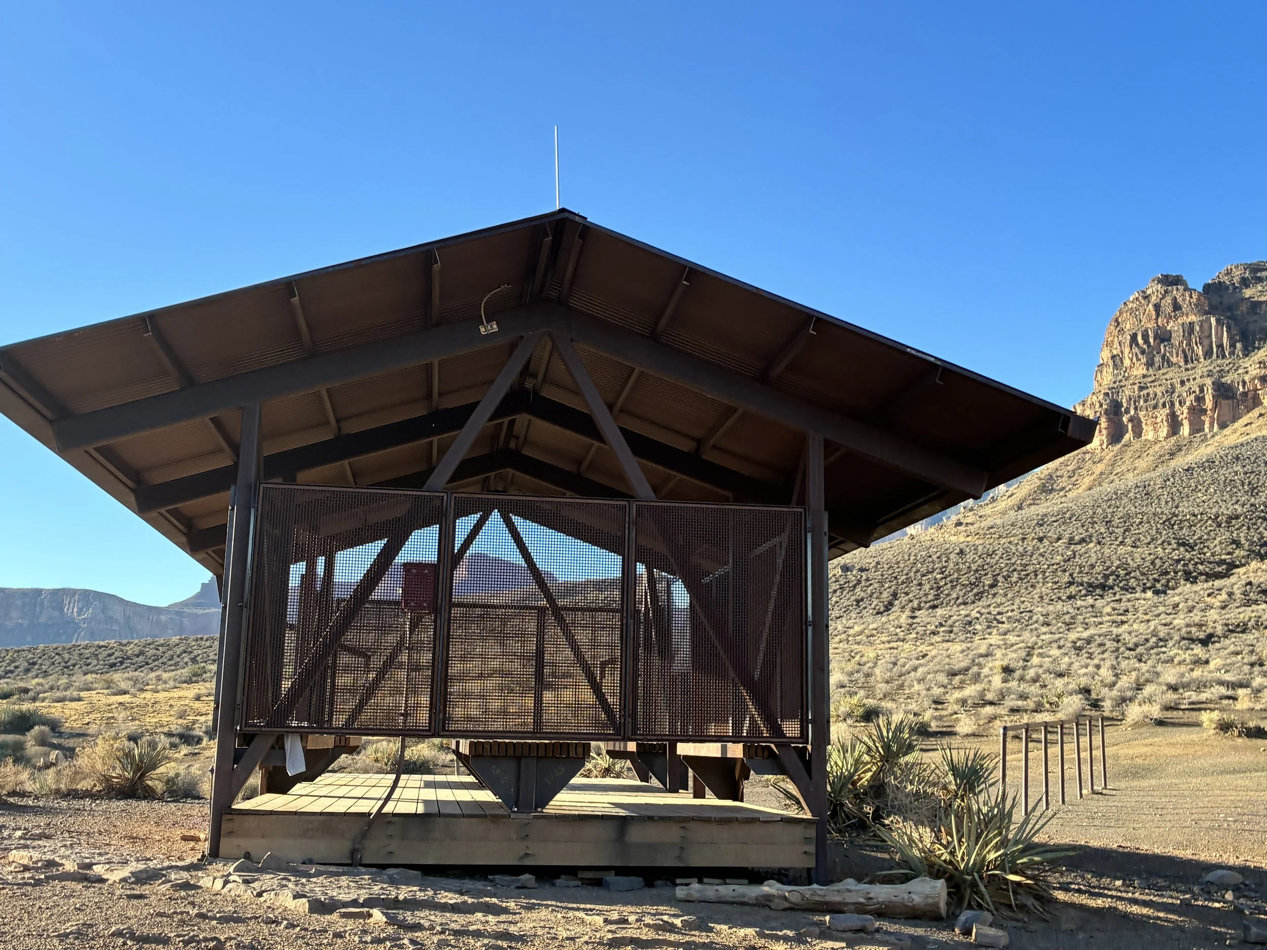 South Kaibab Shelter at Tipoff