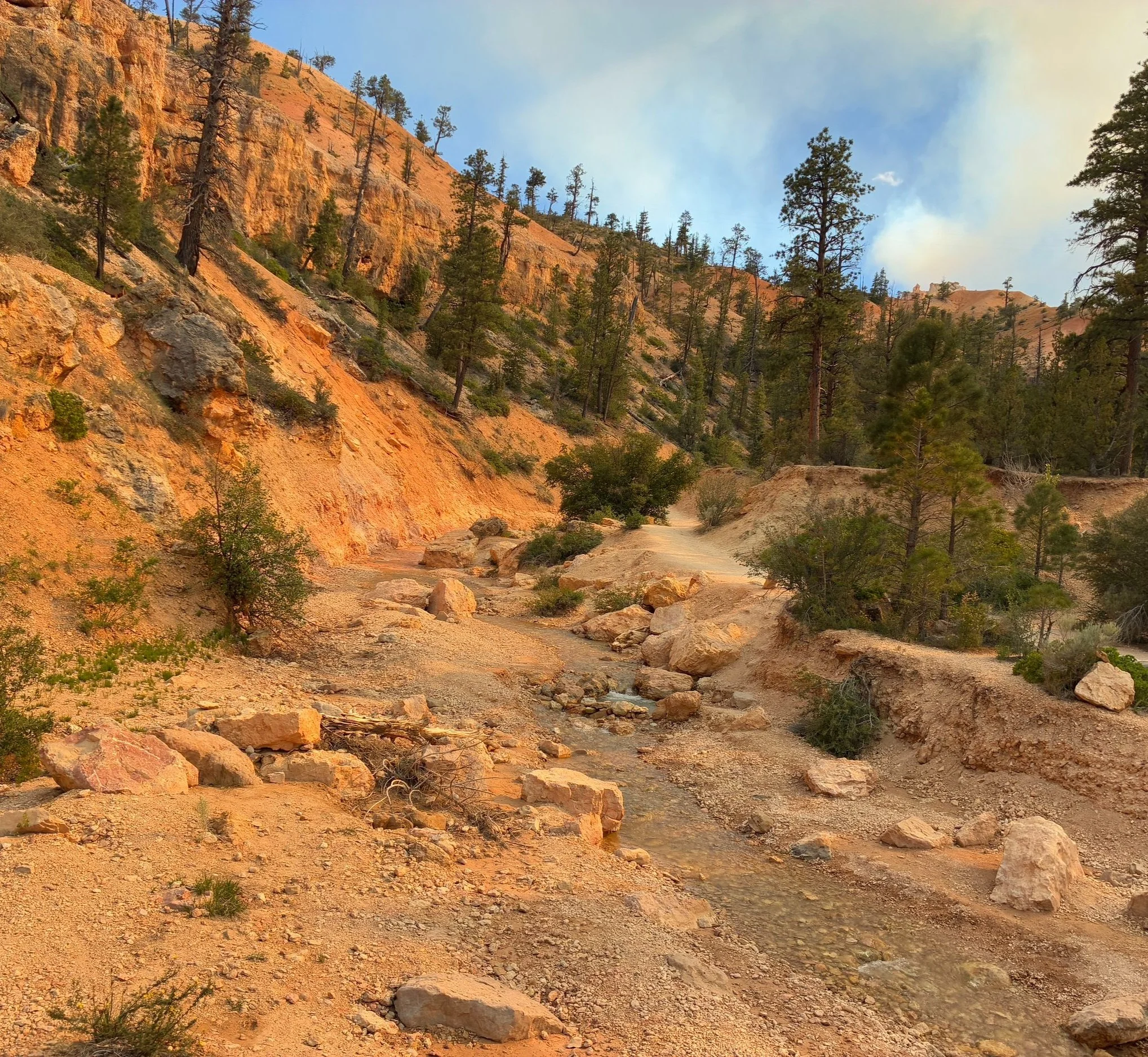 Bryce Canyon Tropic Ditch waterfall