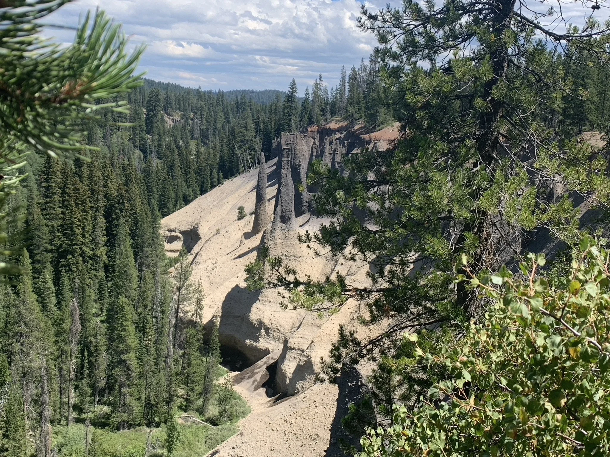 Pinnacles at Crater Lake