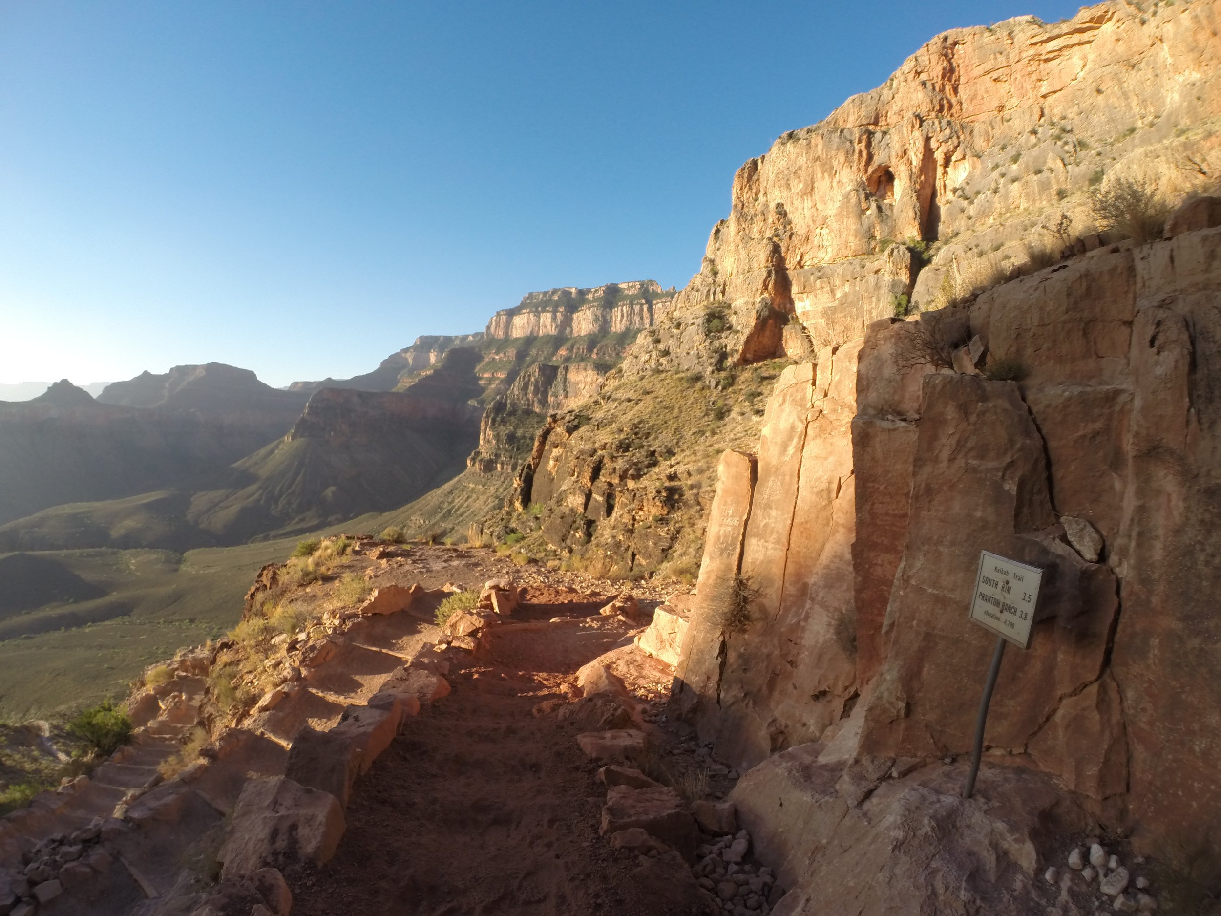 South Kaibab Trail halfway point