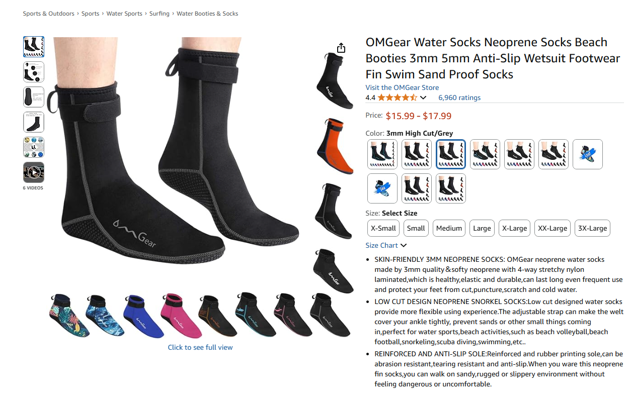 Narrows how to keep feet warm