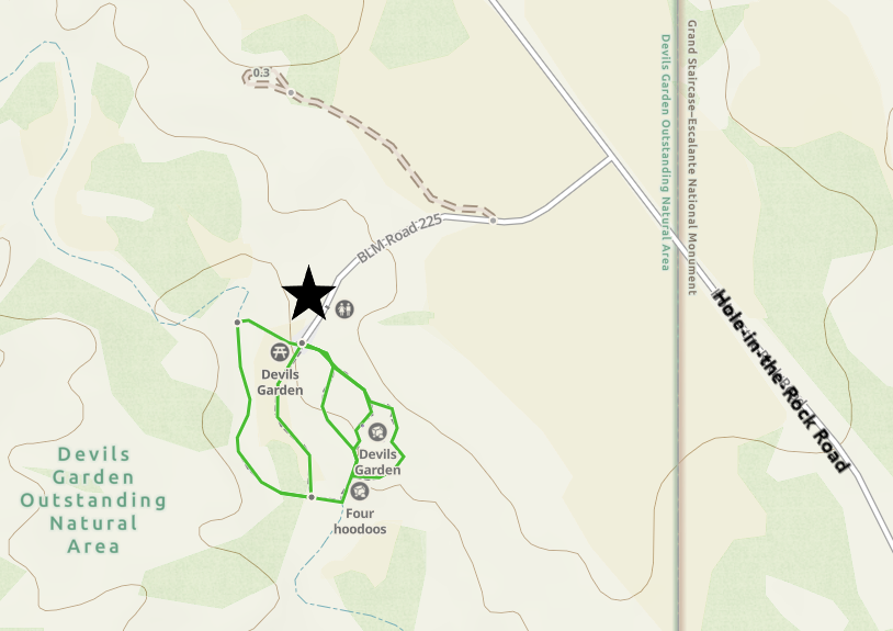How to get to Devil's Garden Escalante