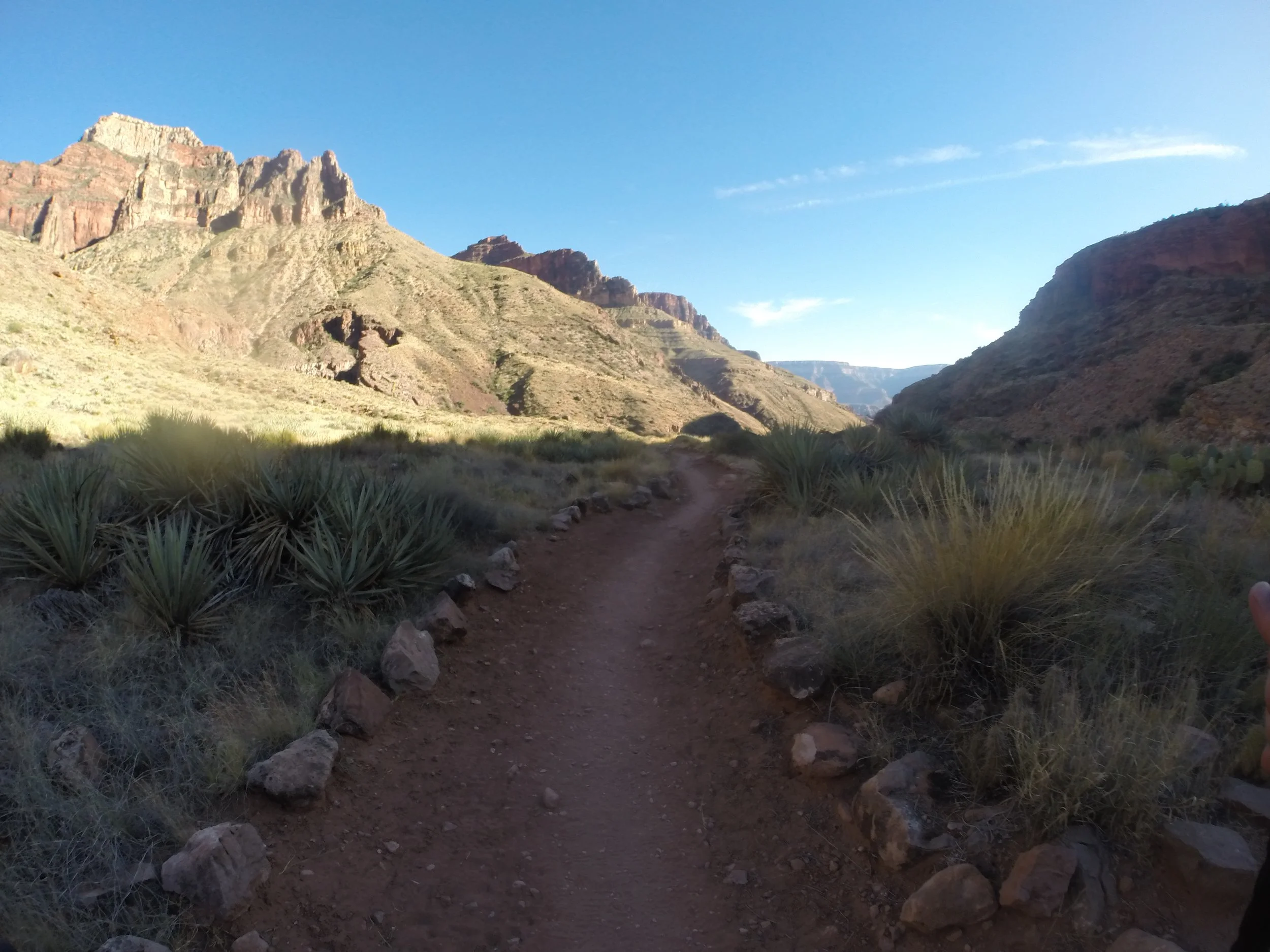 North Kaibab Trail after the box