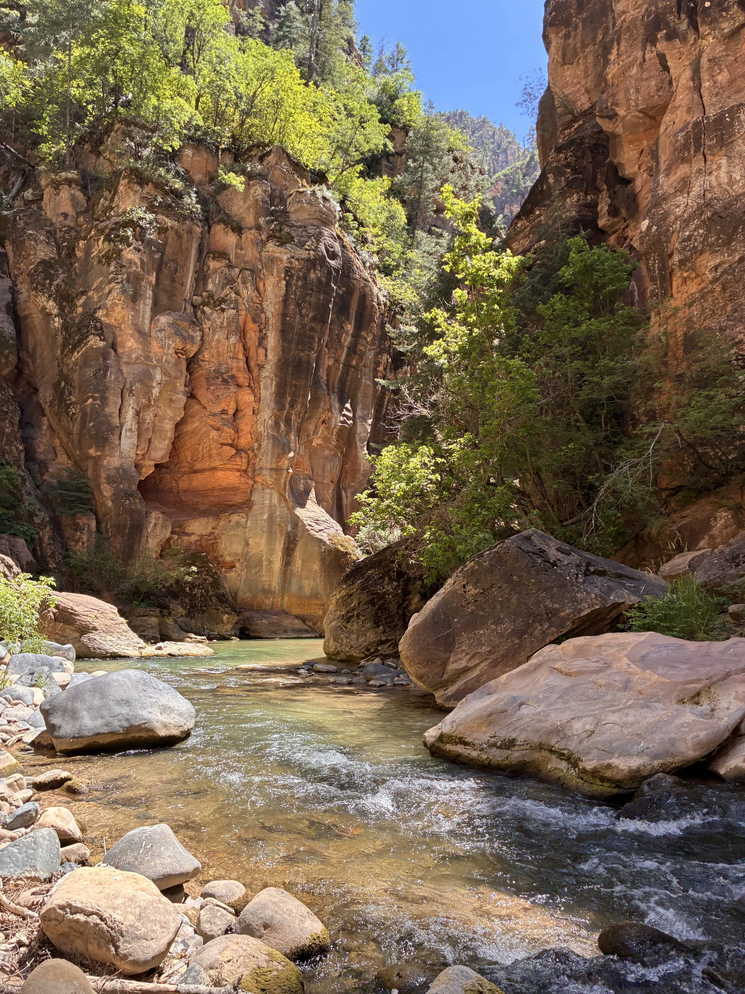 The Narrows Orderville to Big Springs