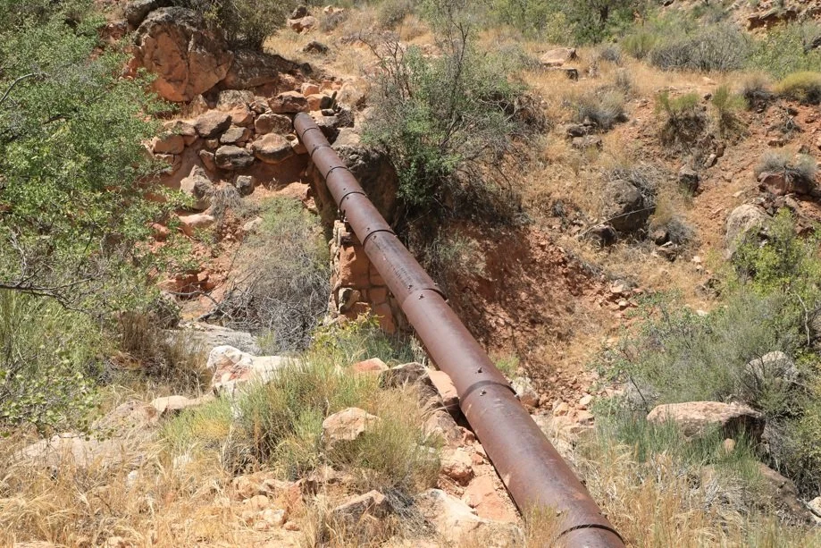 Original Transcanyon waterline