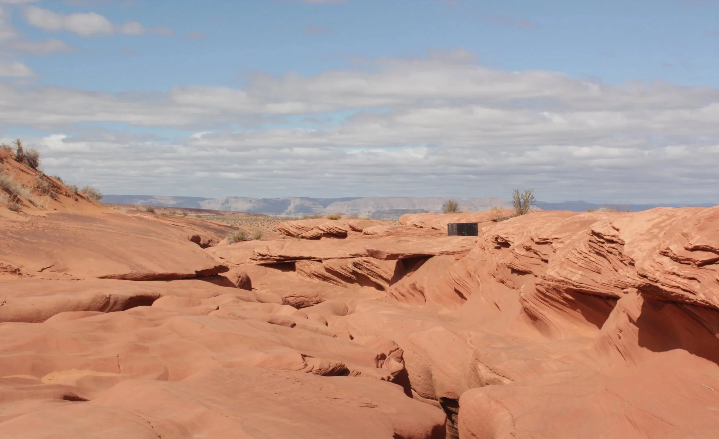 Antelope Canyon viewed from the top