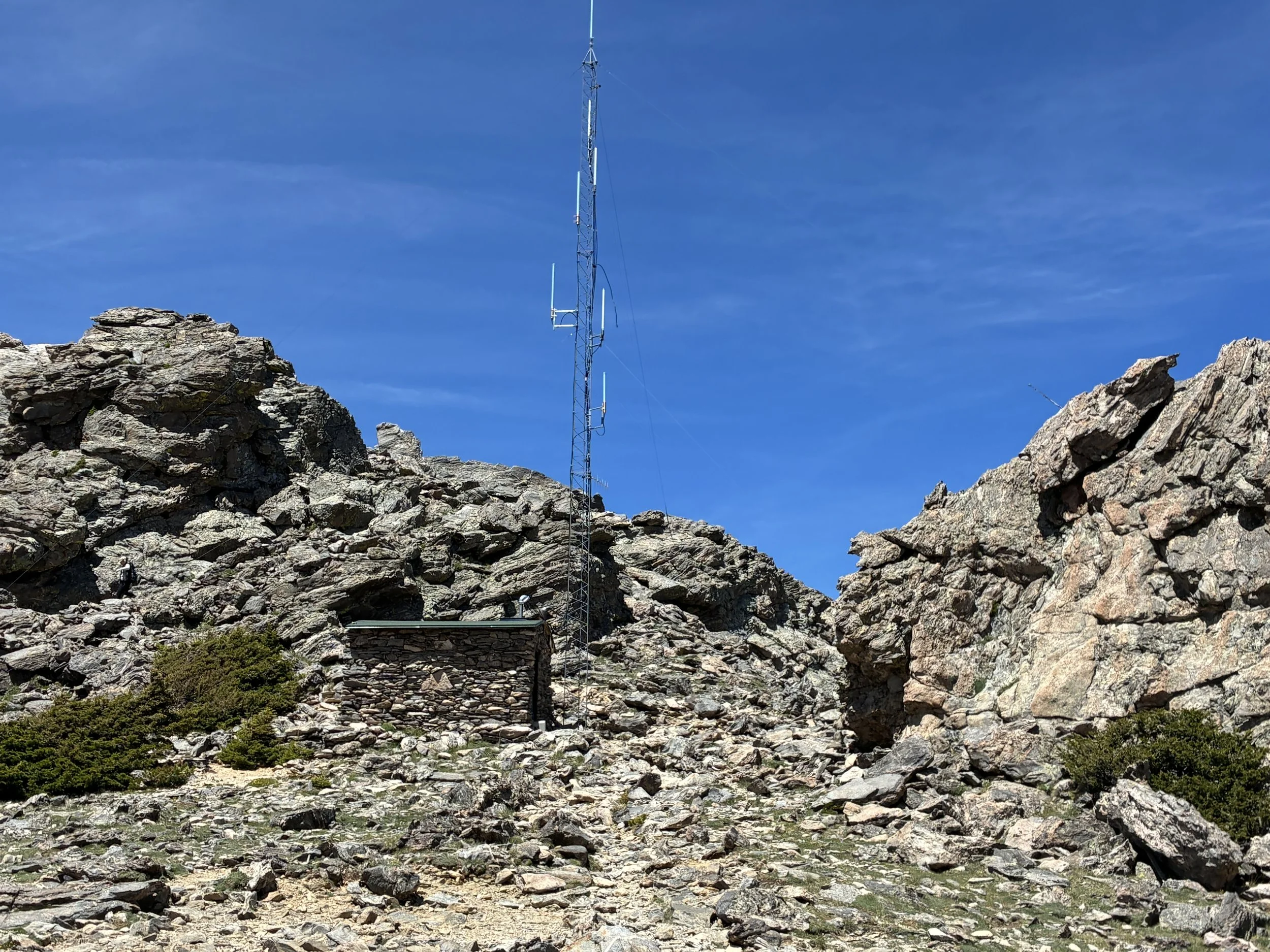 Twin Sisters Radio Tower