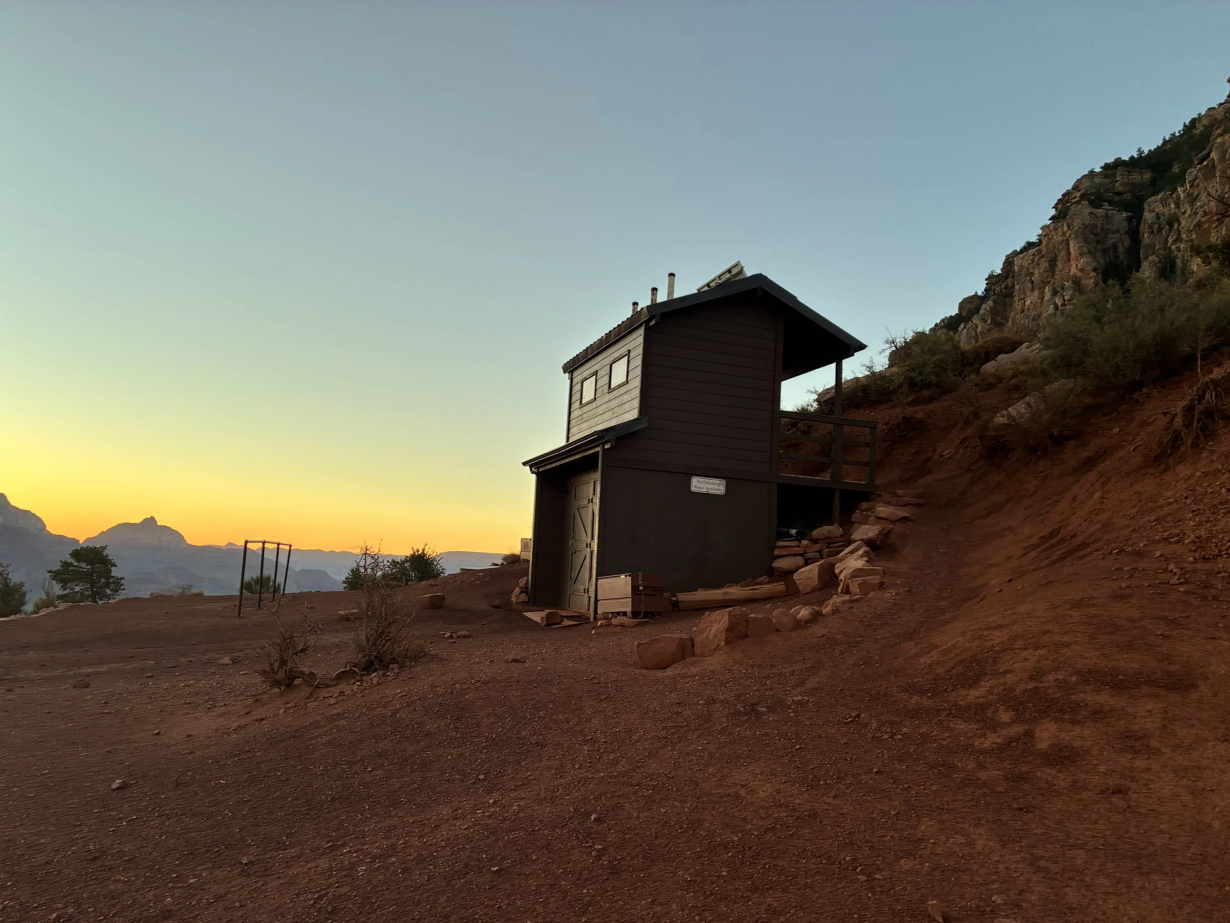 Are there bathrooms on South Kaibab Trail?