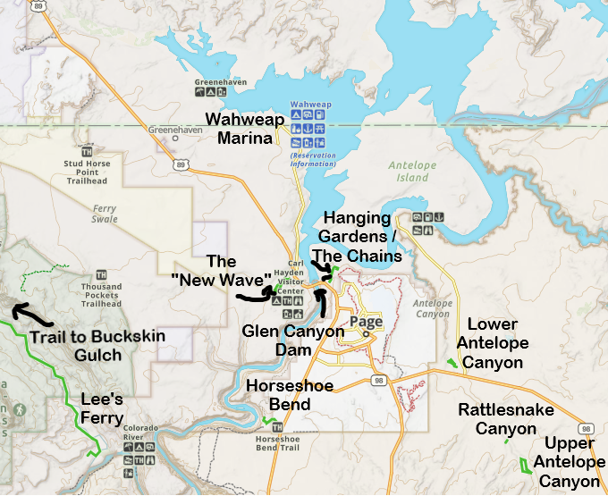 Where is the Glen Canyon Dam?