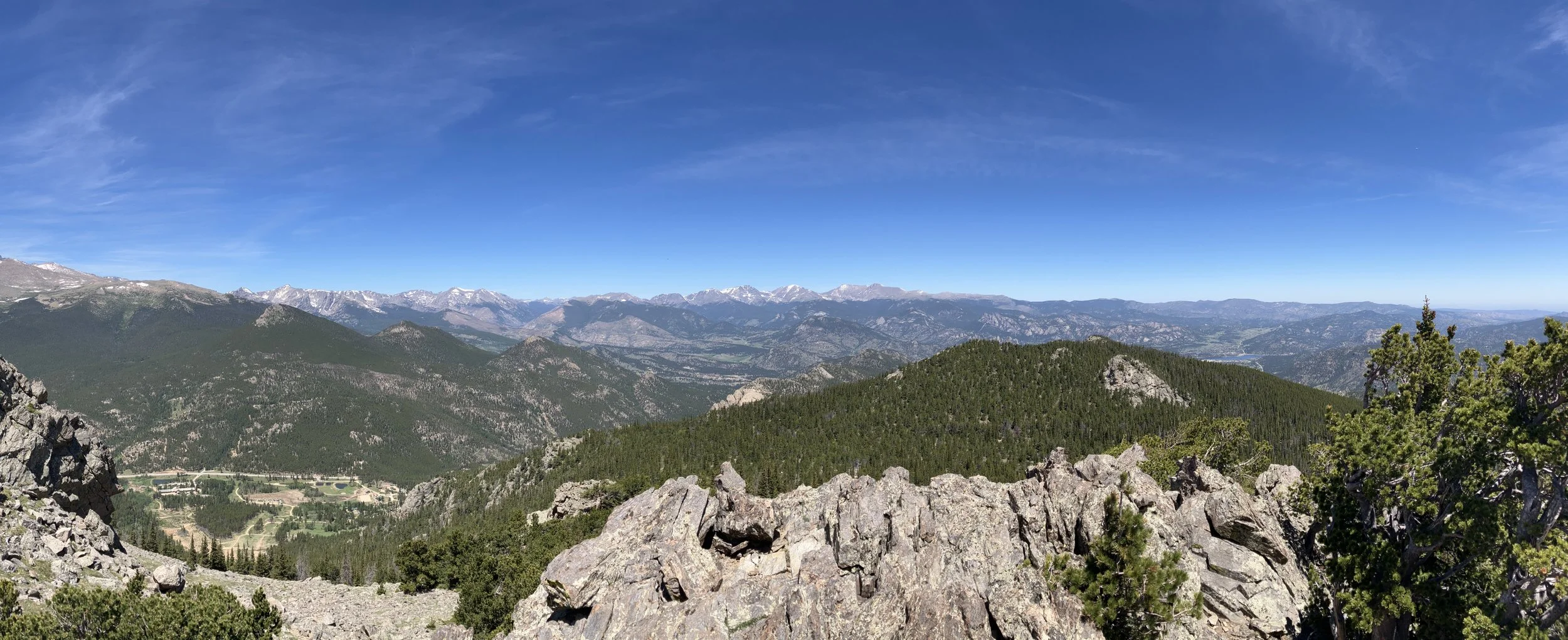 View from Twin Sisters Trail