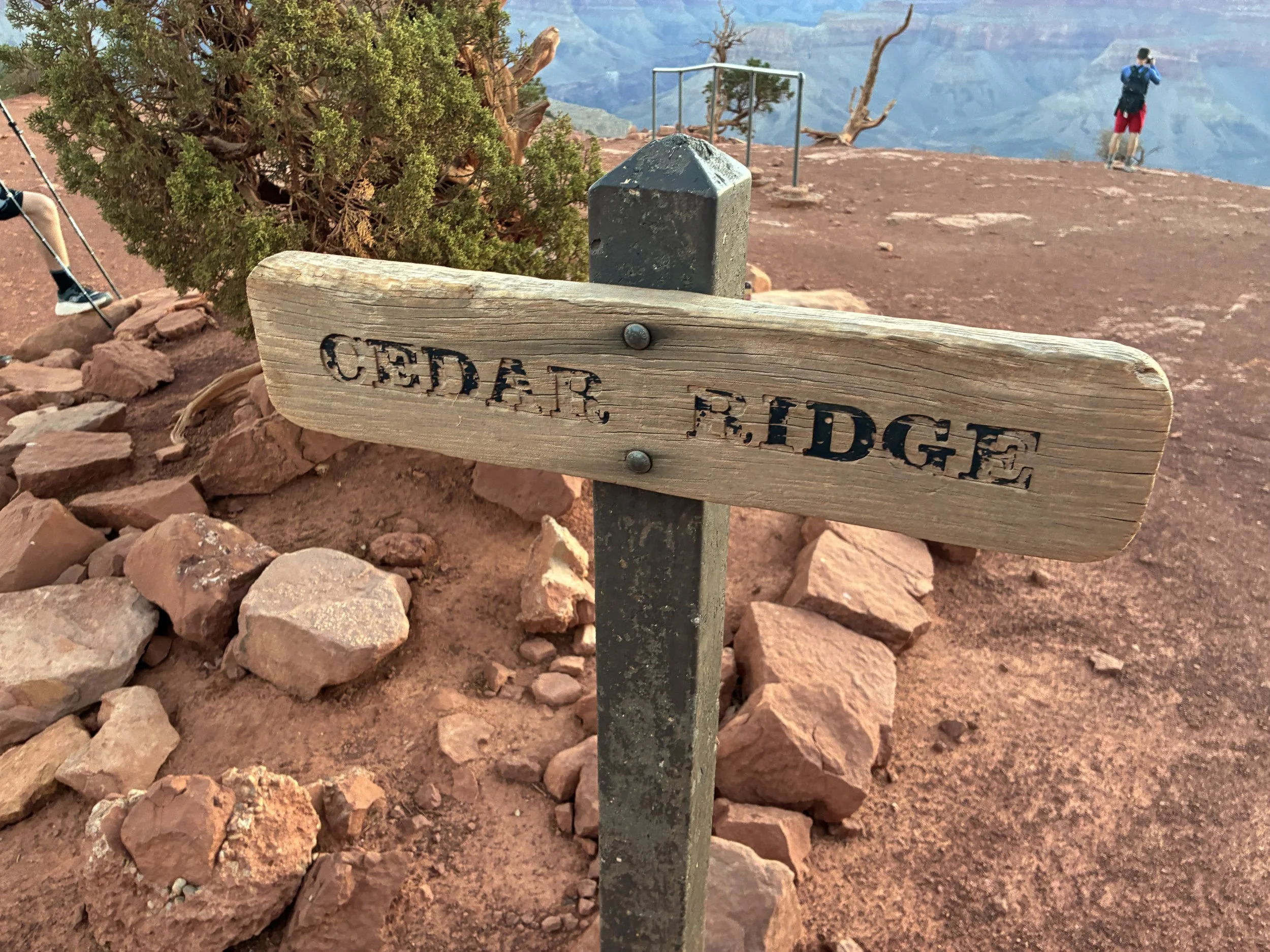Cedar Ridge Grand Canyon South Kaibab Trail bathrooms