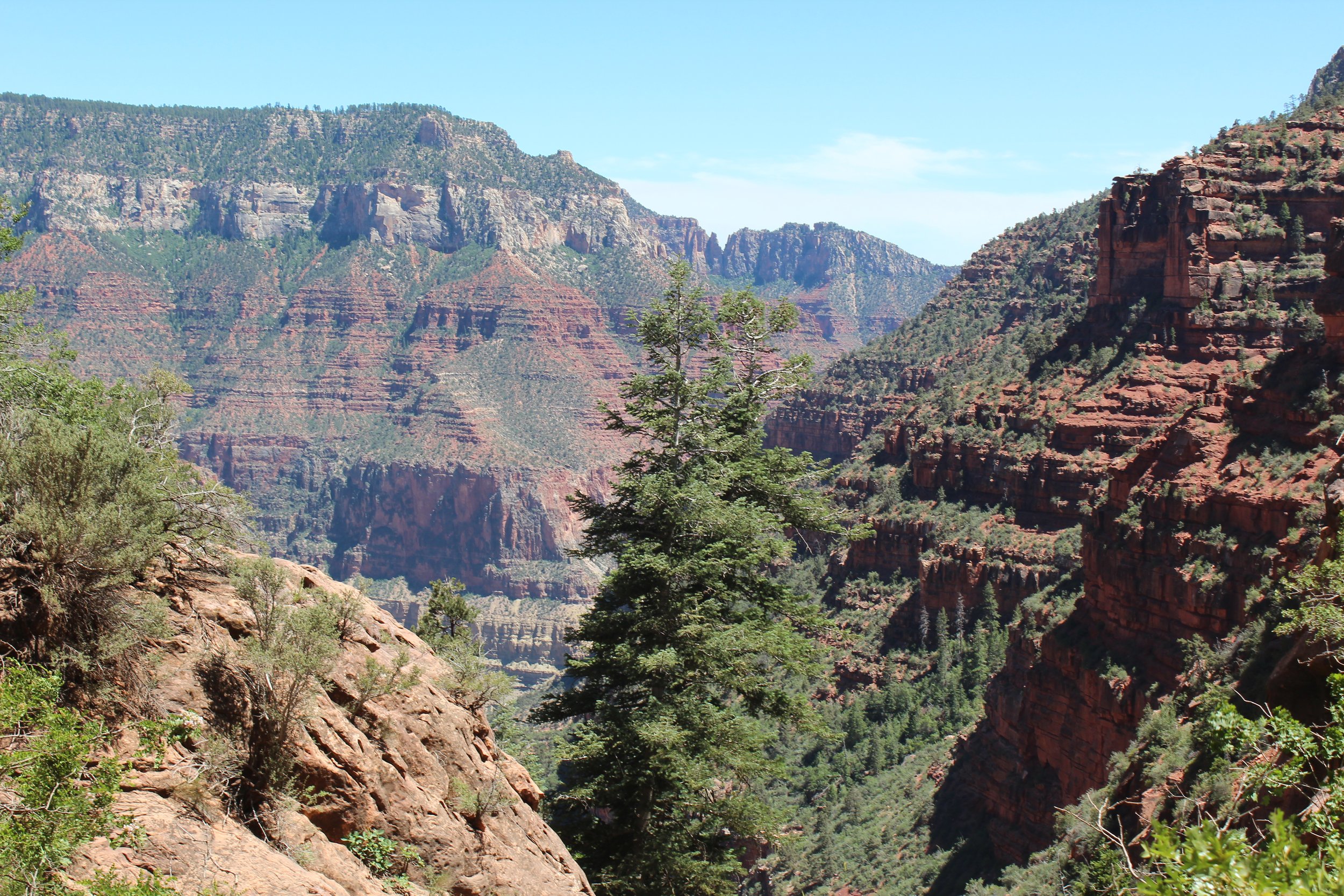 Where to day hike on the Grand Canyon North Rim