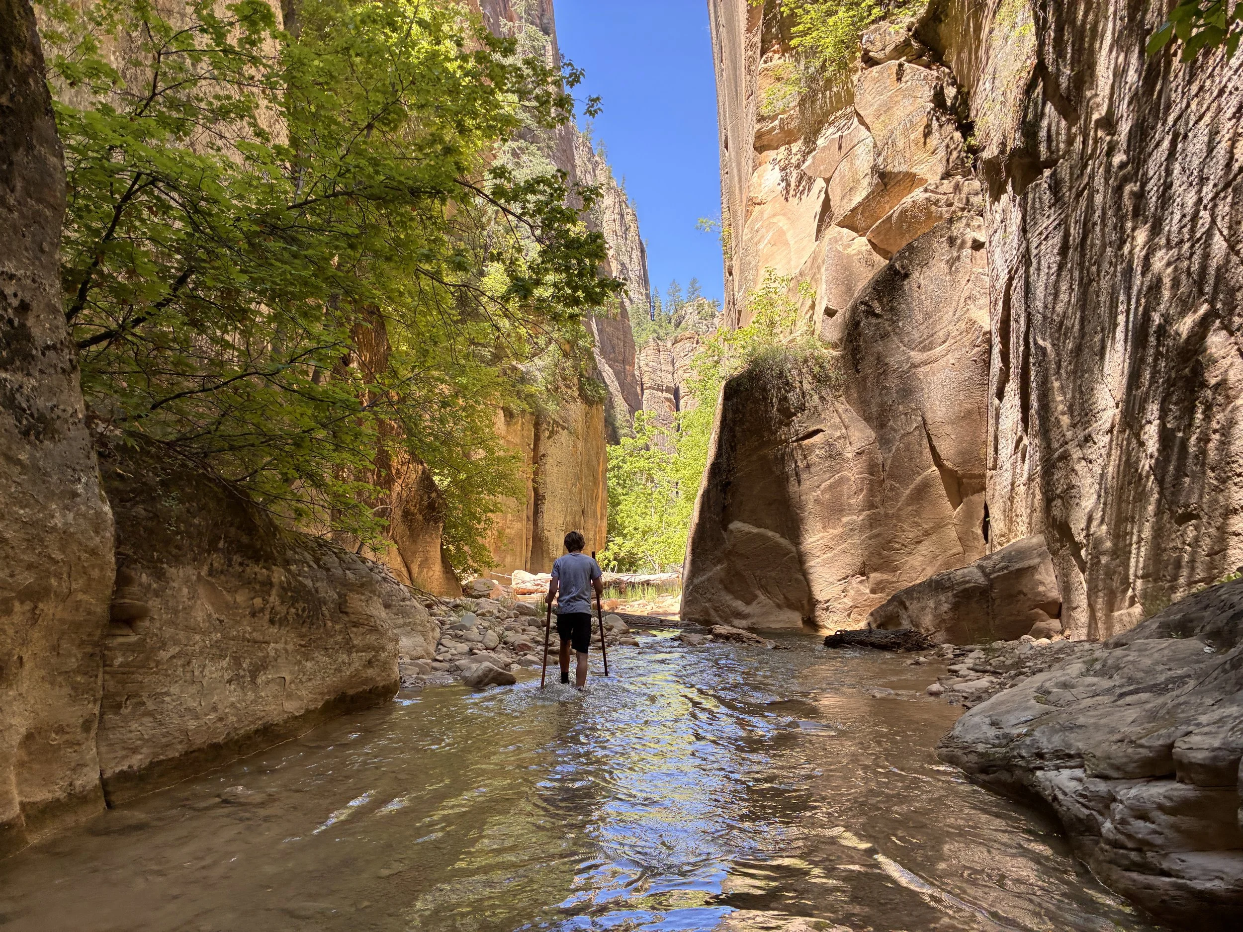 what to do on a hot day in Zion