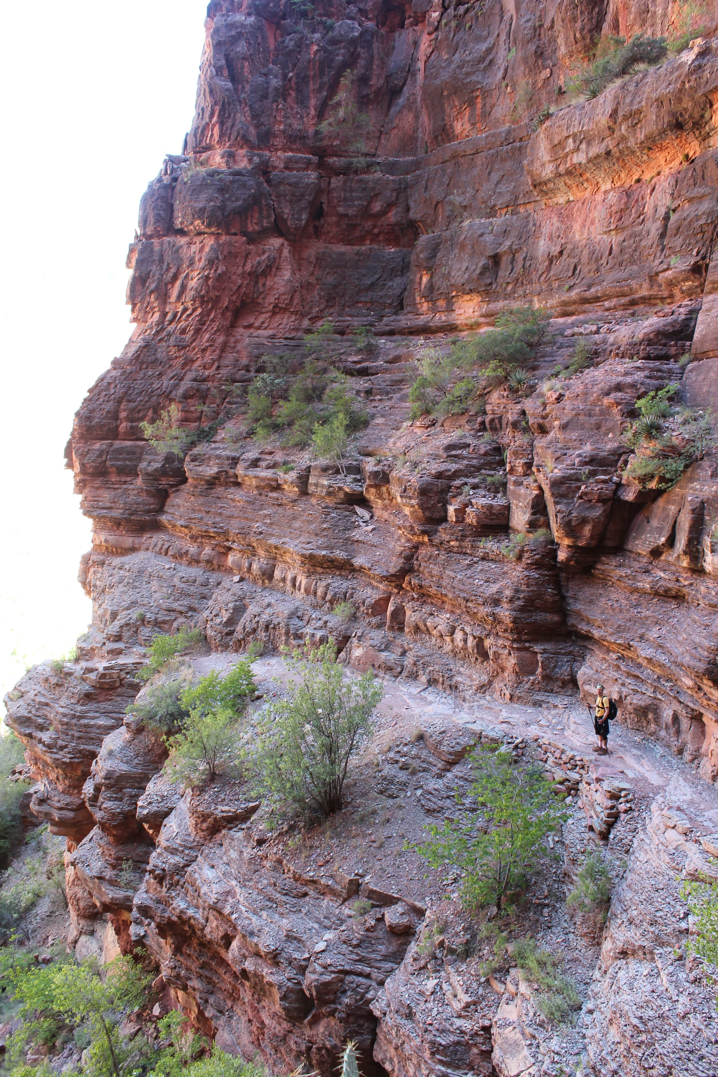 North Kaibab Trail - Fear of heights