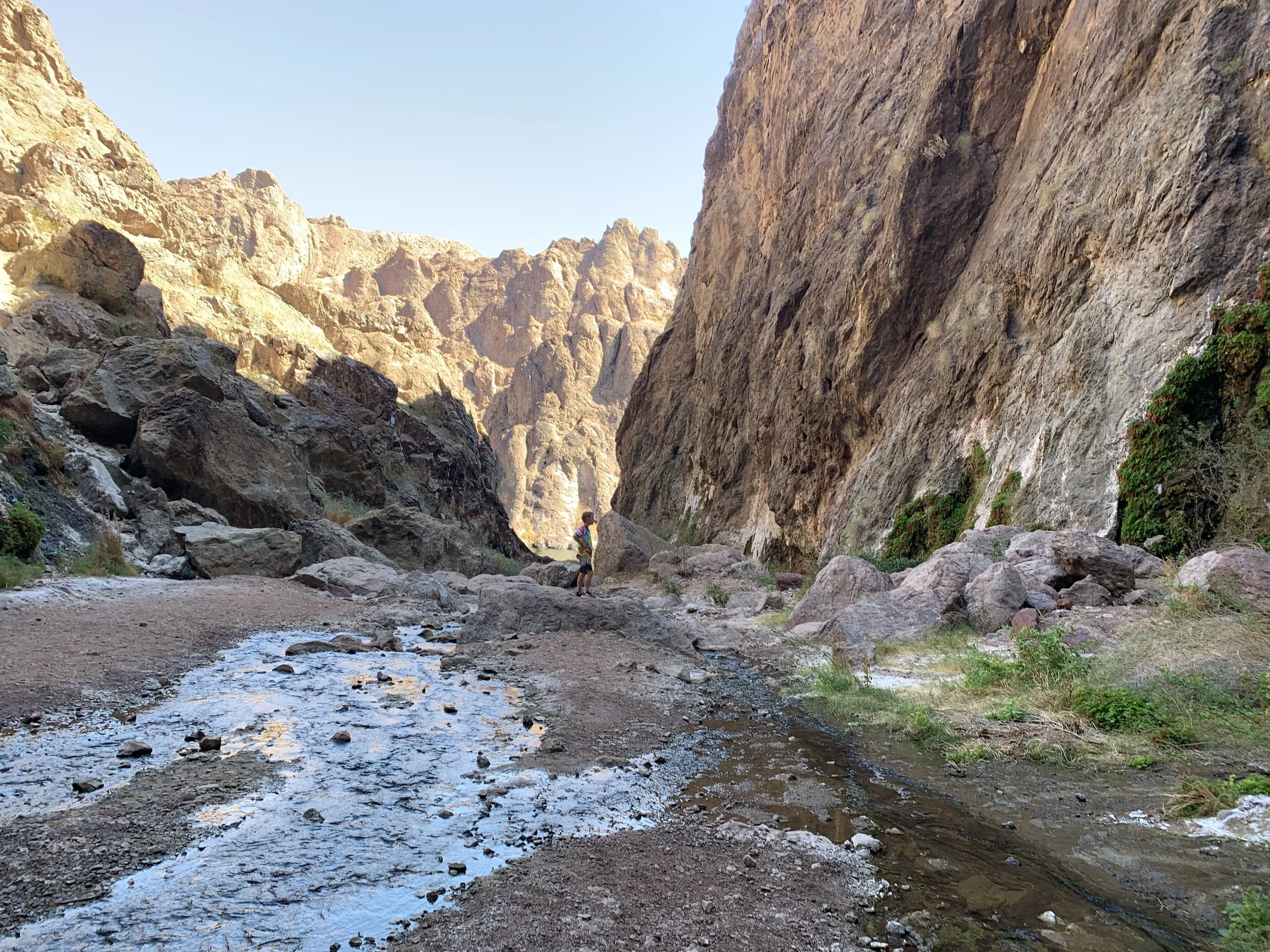 Hiking Gold Strike Hot Springs Trail