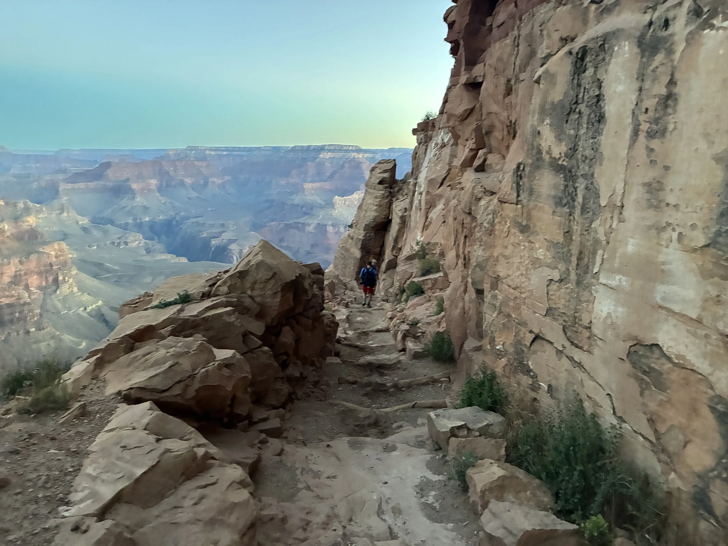 South Kaibab Hiking to ooh Aah Point
