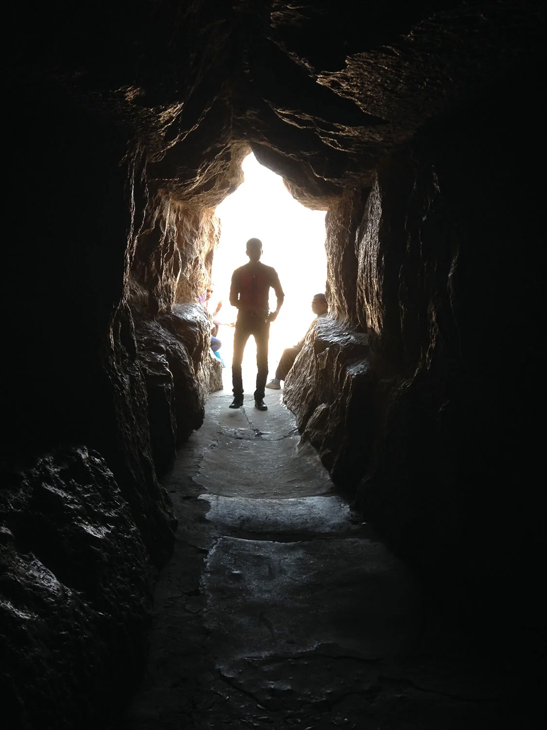 Entering the Great Pyramid