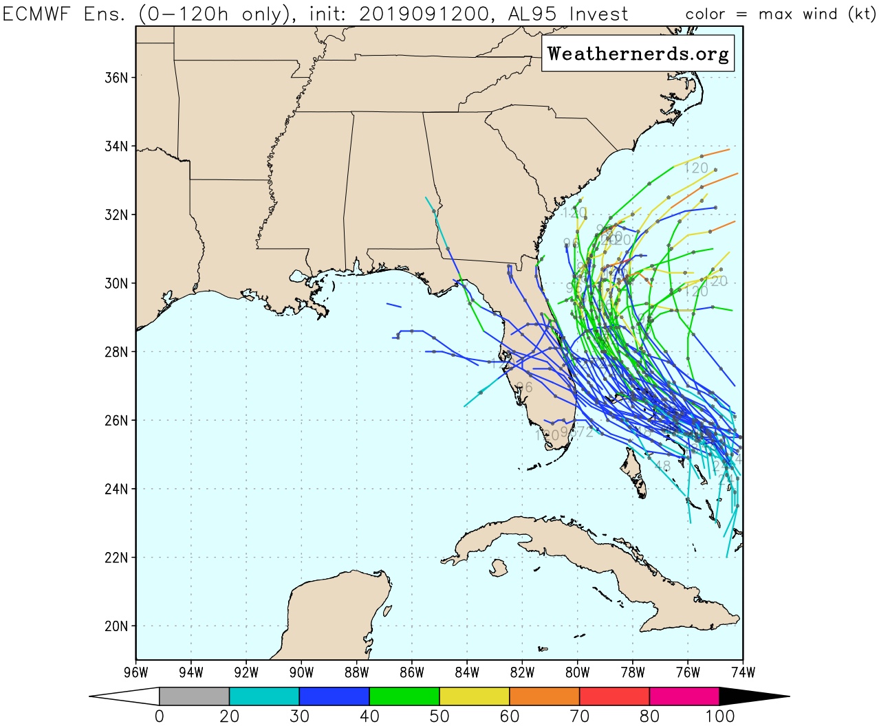 Euro ensembles, courtesY of weathernerds.org
