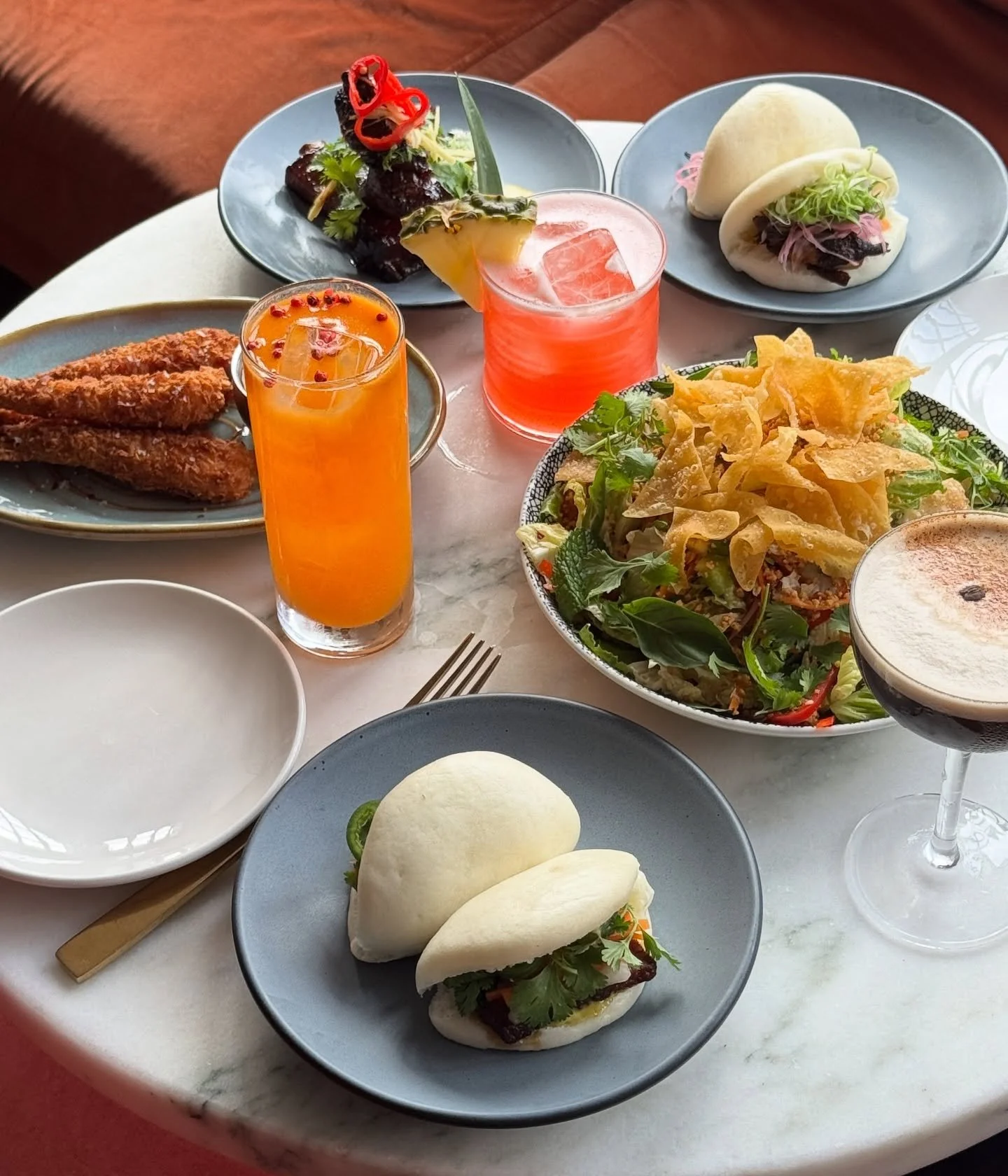 A sneak peek of some of our new menu items. Chef @leviloudpack for pres 🏆