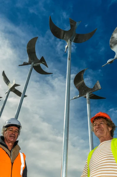 Jacob Scott and Ricks Terstappen. Photo: Tim Whittaker. tim.co.nz