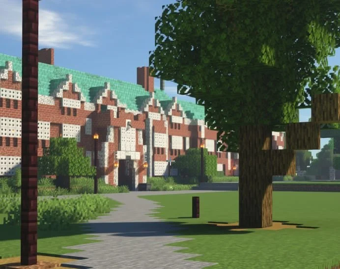 Reed Build Minecraft Old Dorm Block (s): Building Reed in Minecraft — The Reed College Quest