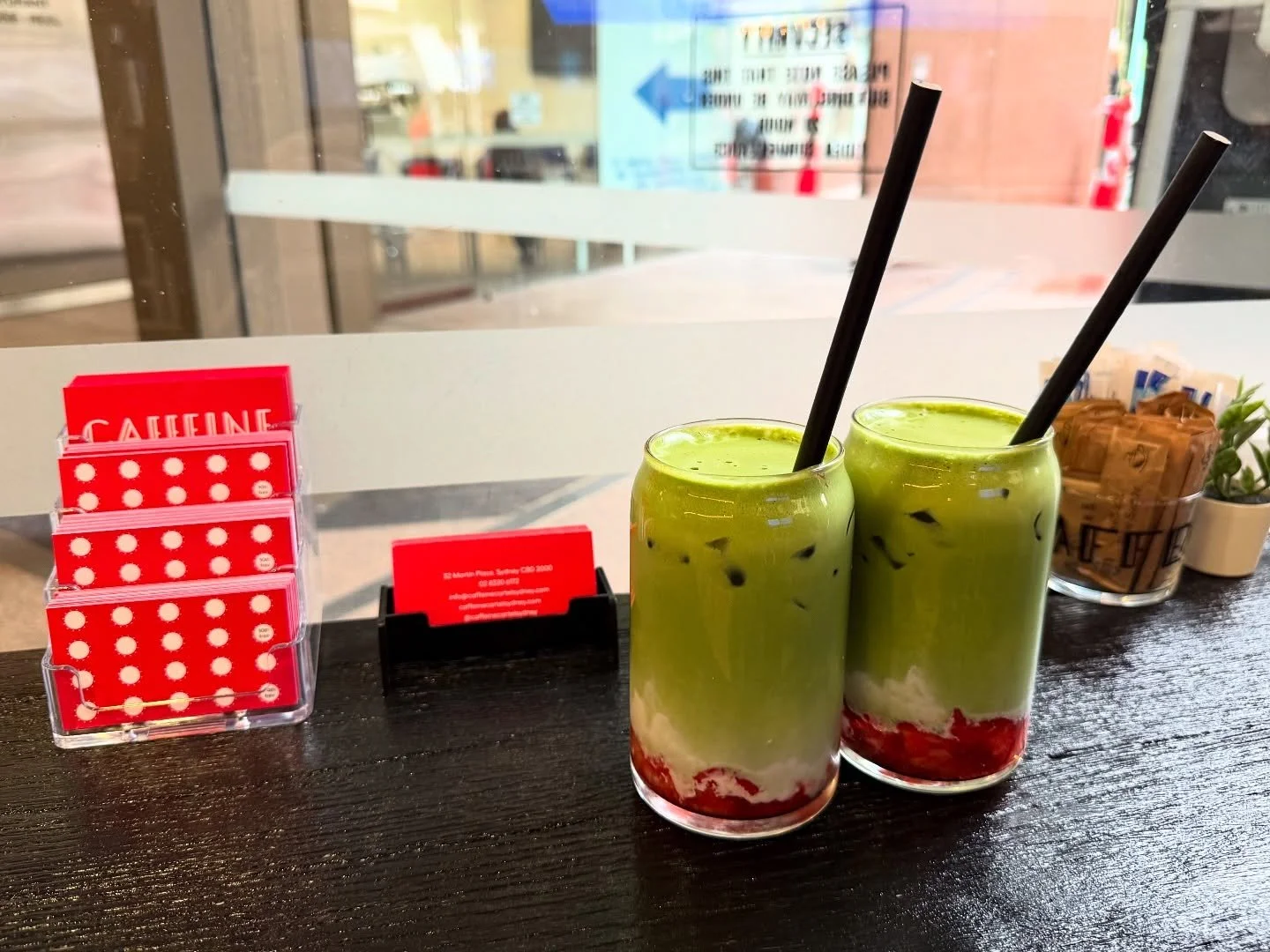 Strawberry matcha 🍓🍓🍓