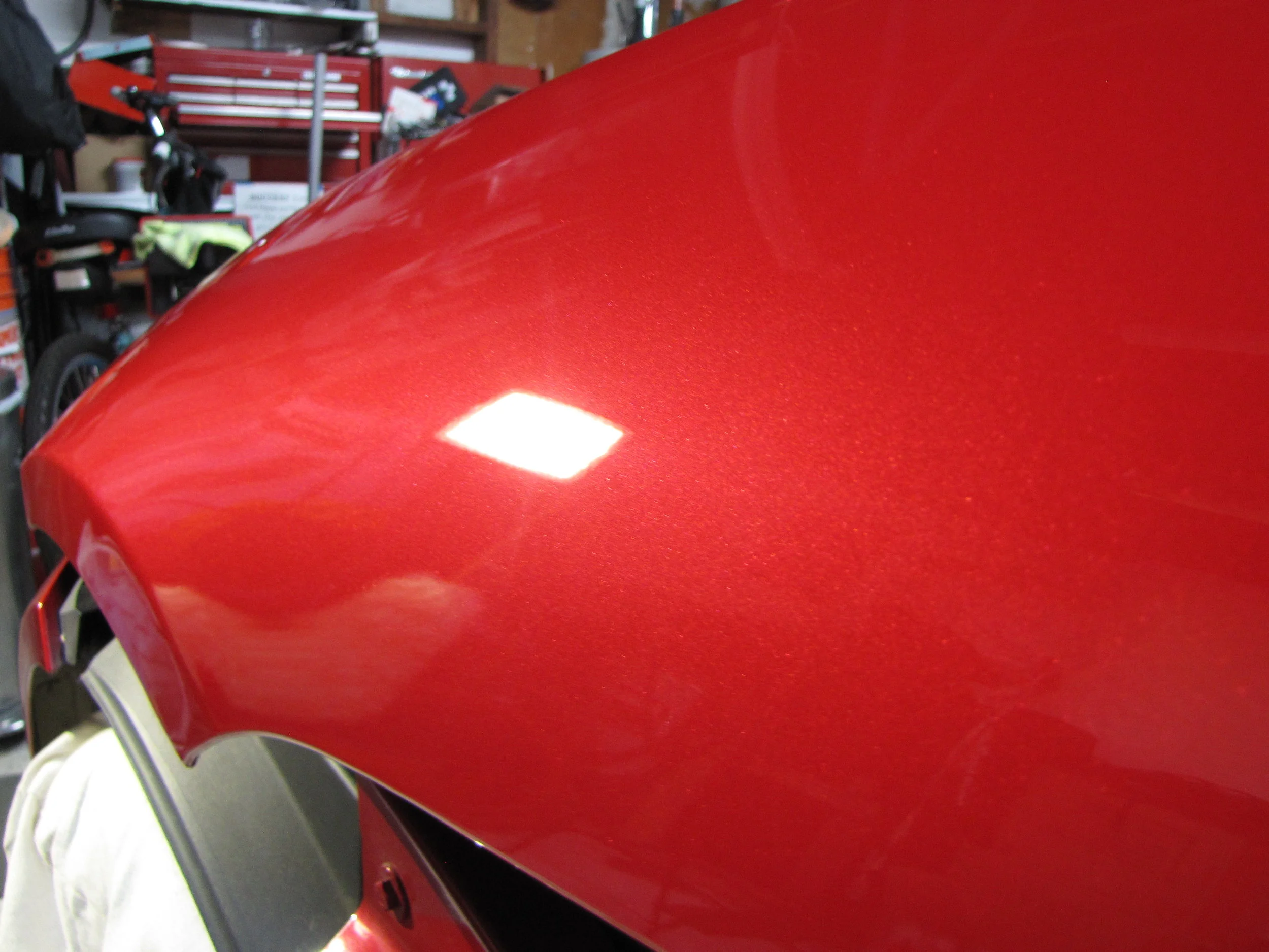 Fender Paint Correction aftershot