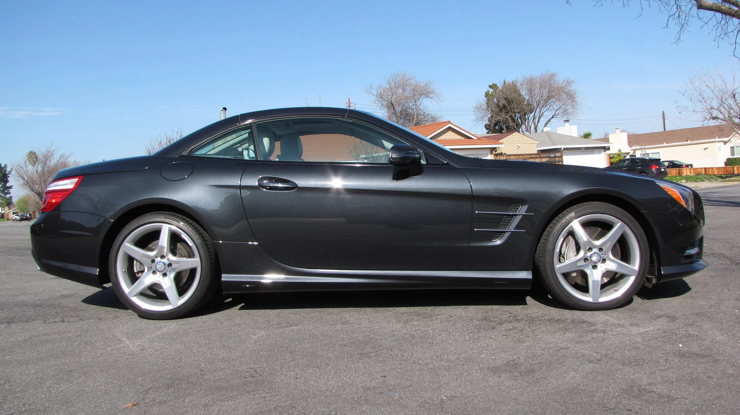 Mercedes SL550 - Paint Correction and Opti Gloss Coat package