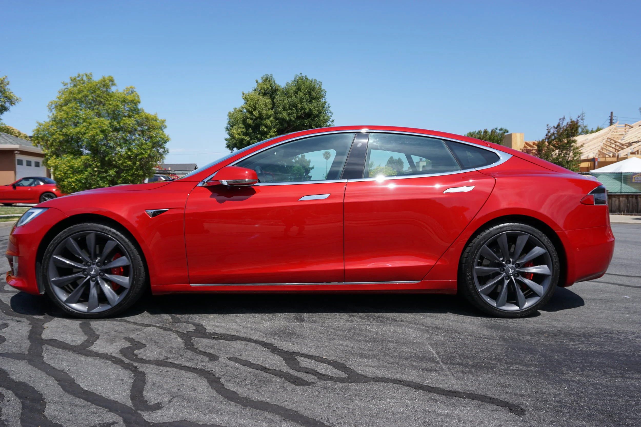 Tesla Model S - Paint Correction and Ceramic Pro package