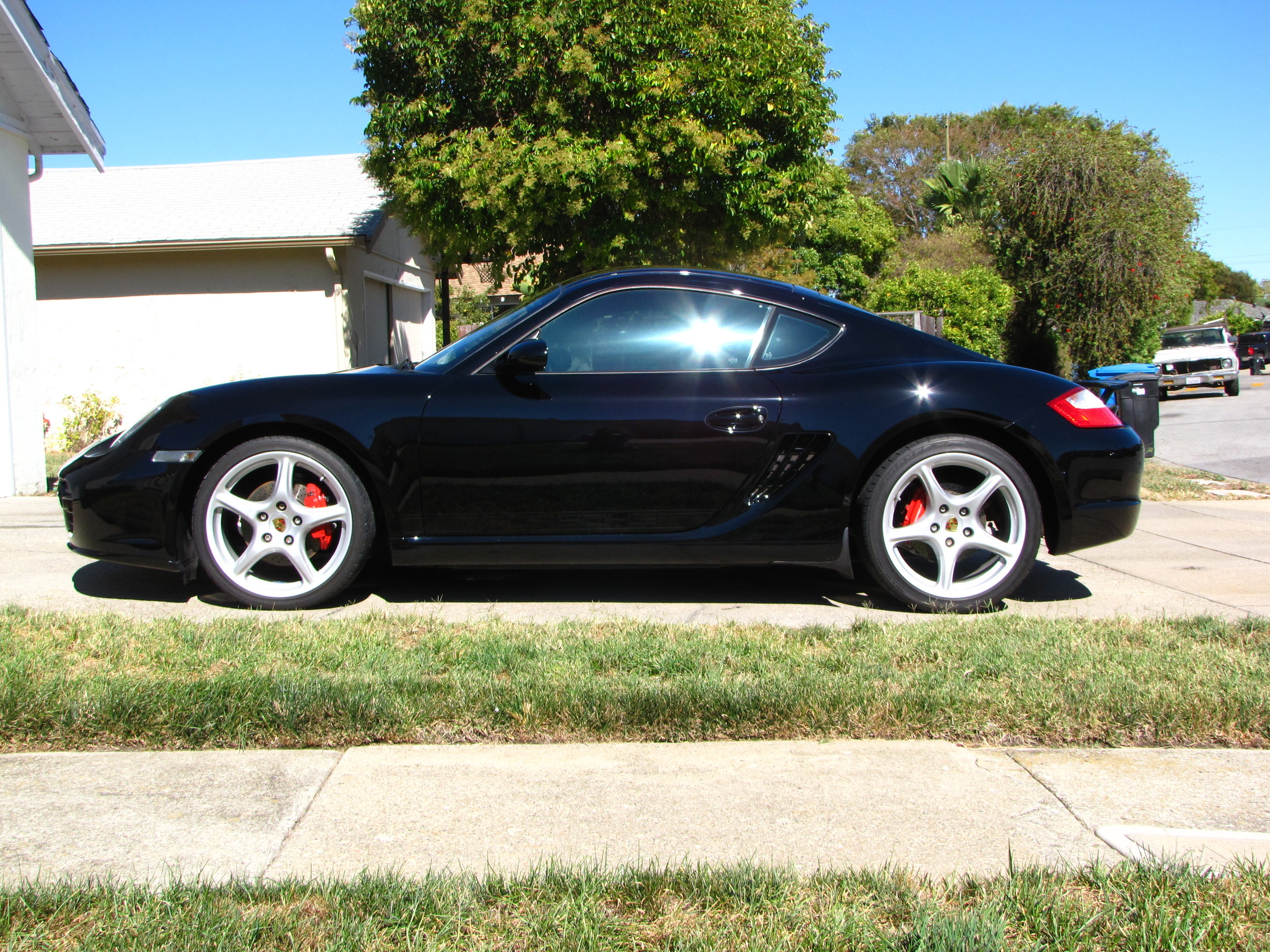 Porsche Cayman S - Paint Correction and Opti Gloss Coat package