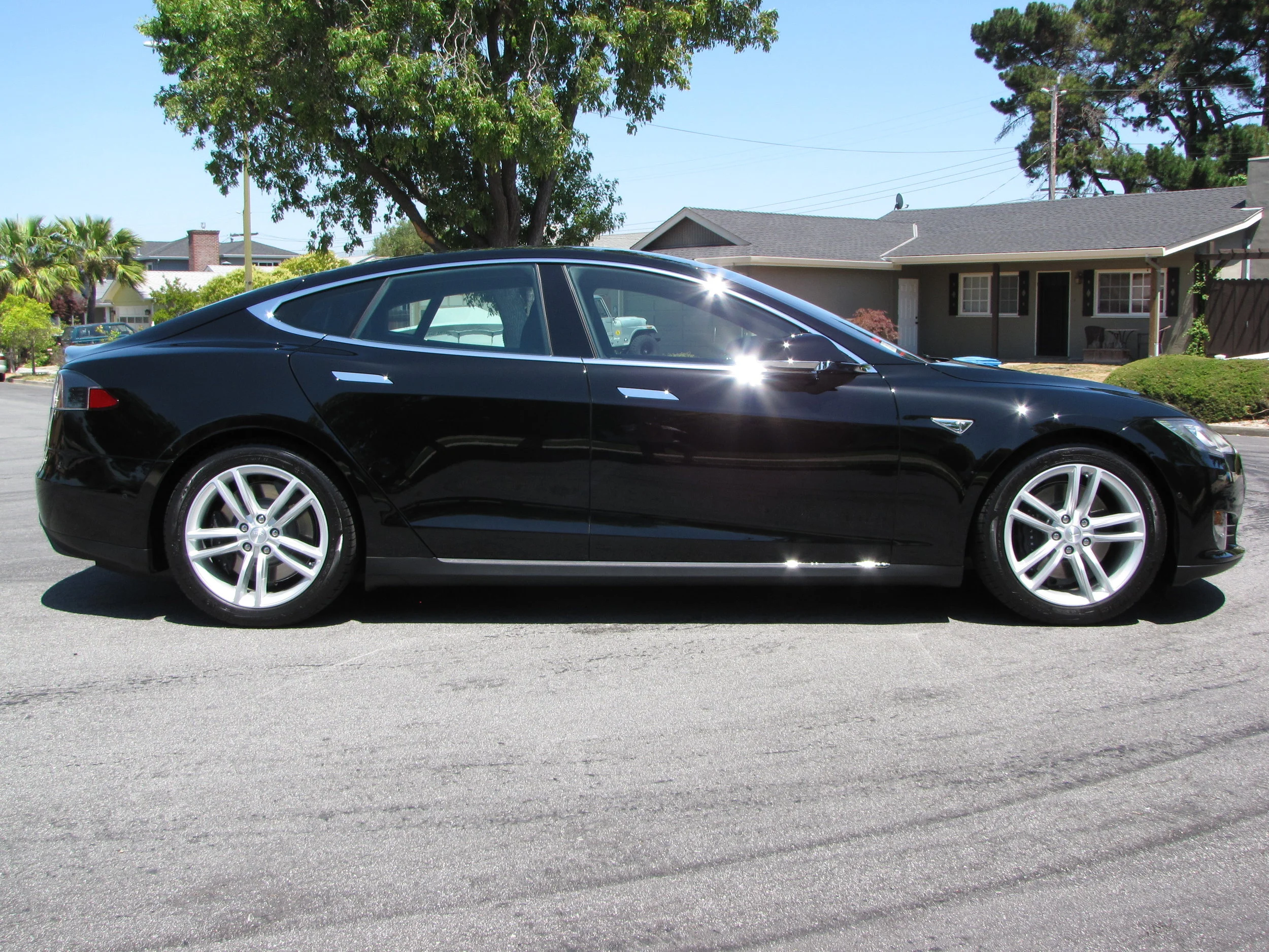 Tesla Model S - Paint Correction and Opti Gloss Coat package