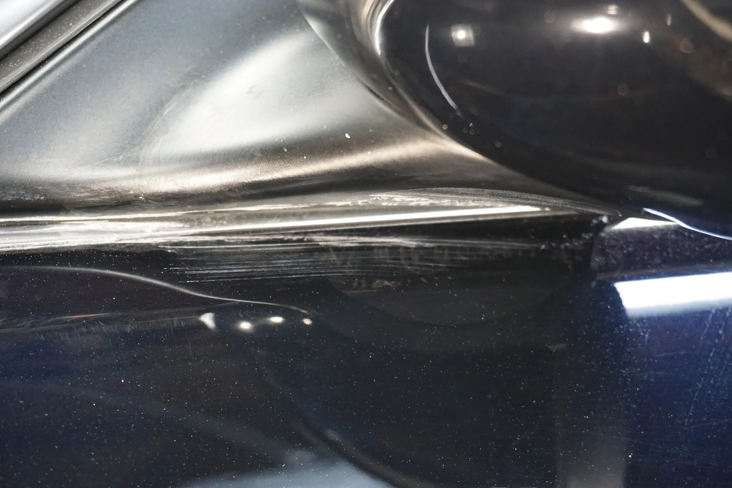 Lots of wax residue clean up