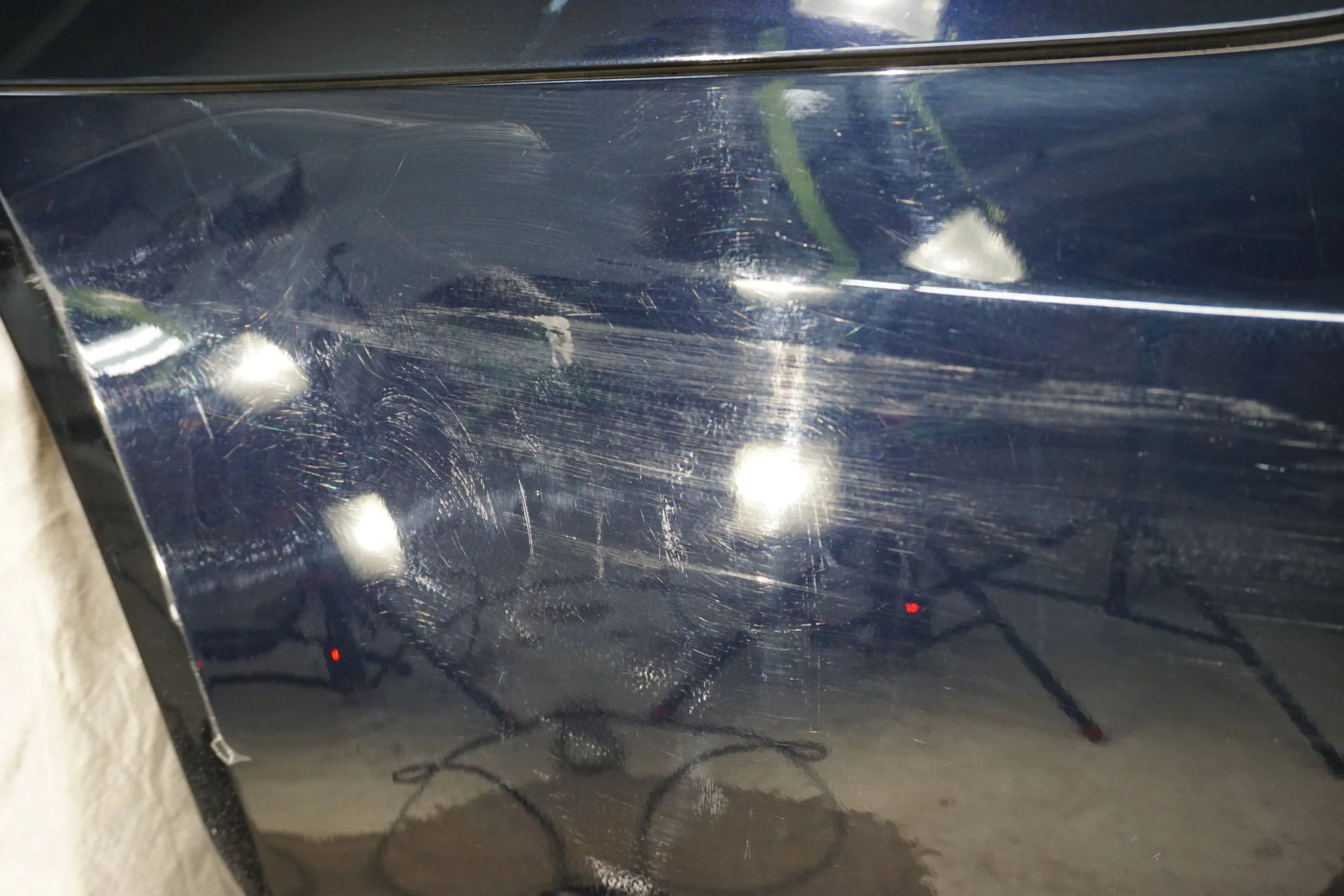 Left side of Rear Bumper before