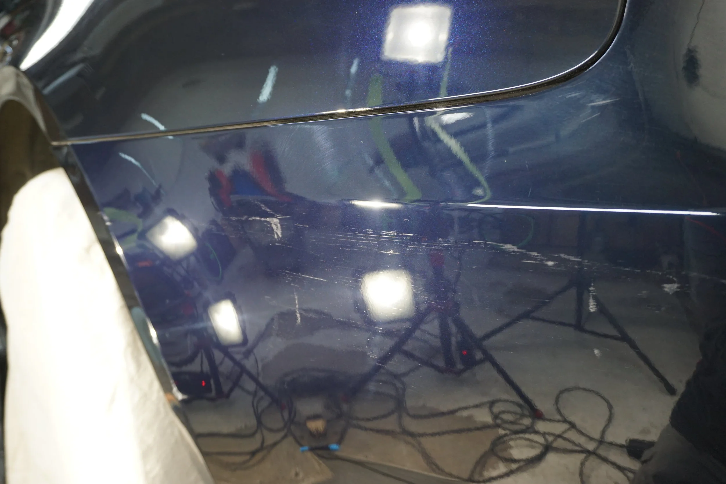 After - deep scuff minimized